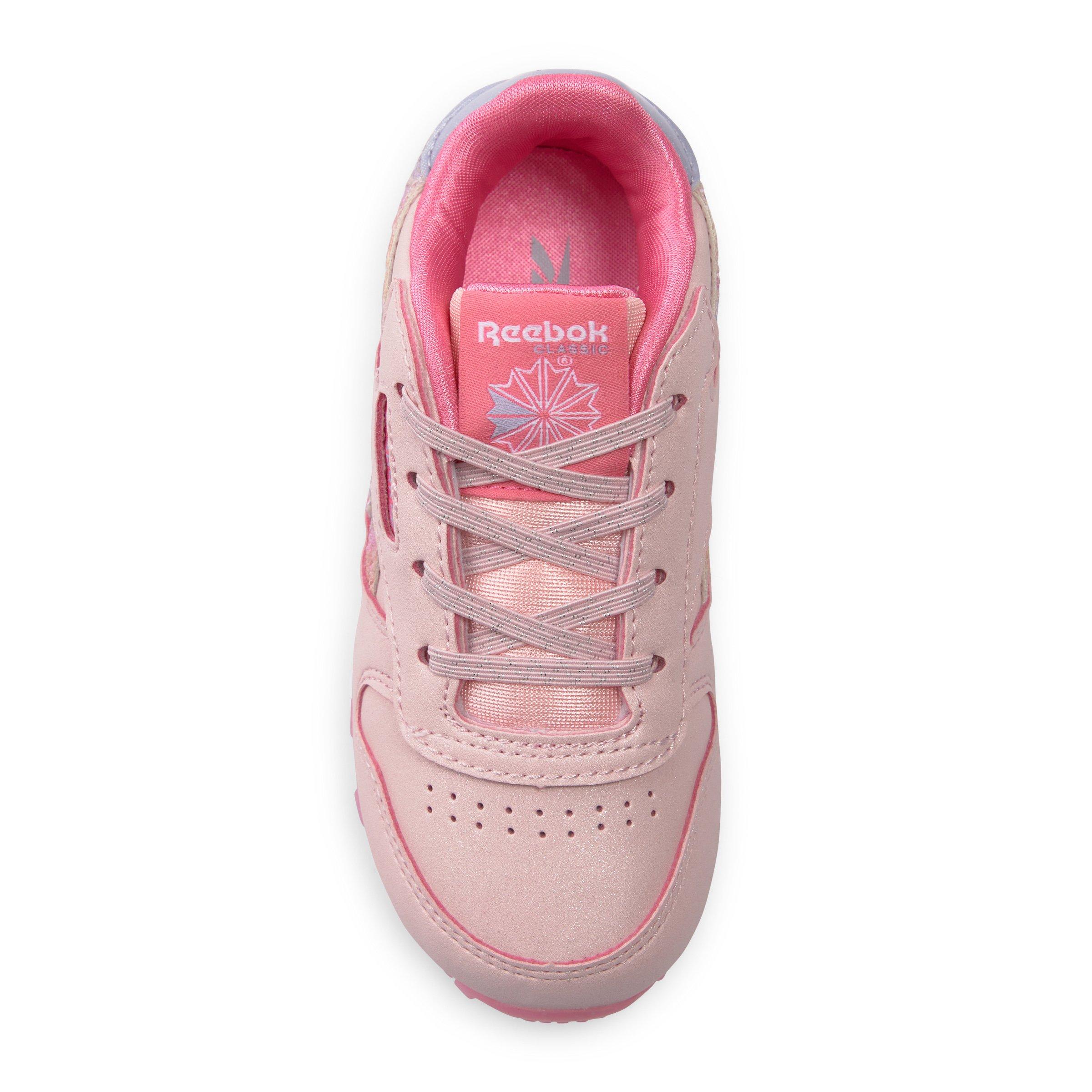 Reebok classic pink shoes sales