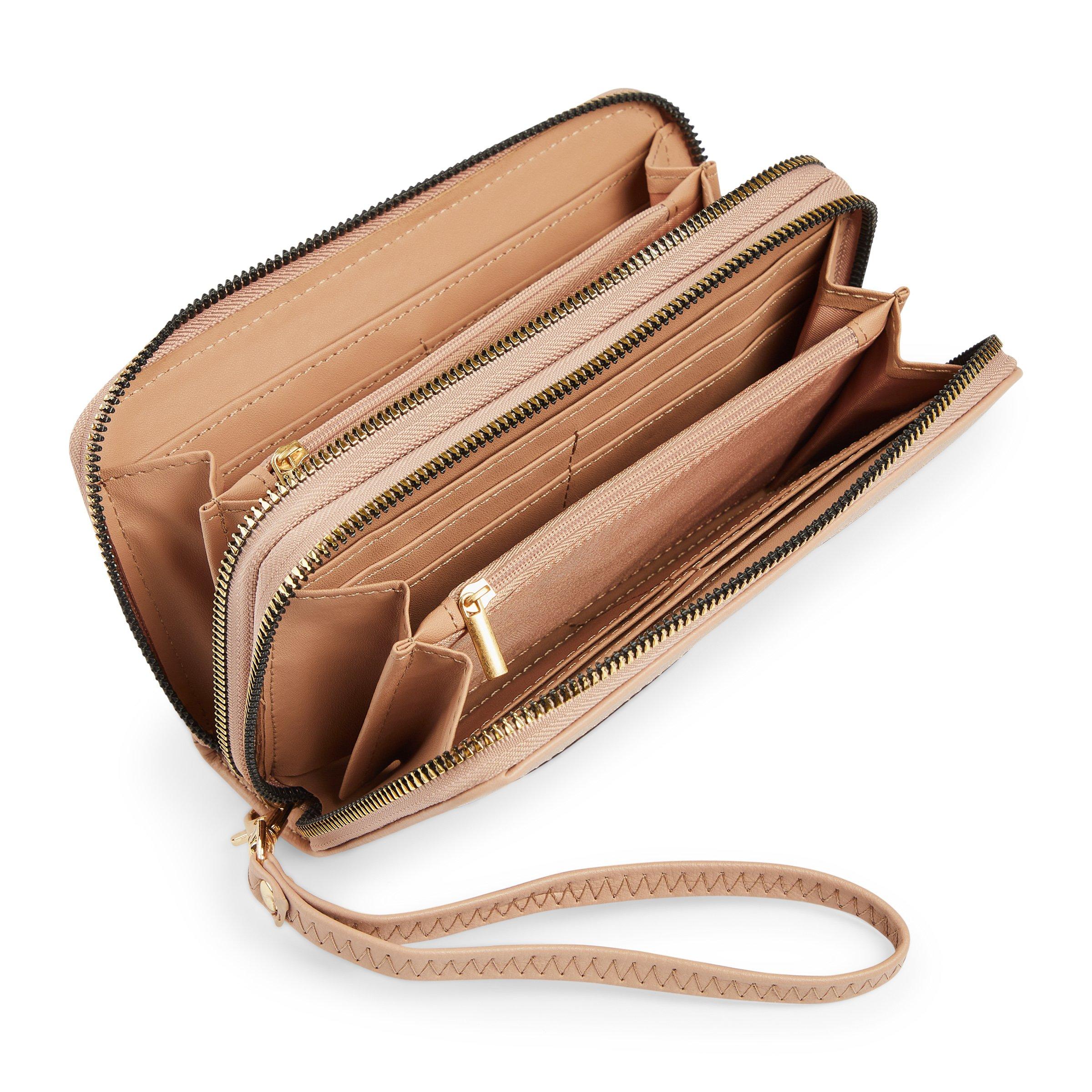 Pink Zip Around Purse (3181263) | Identity
