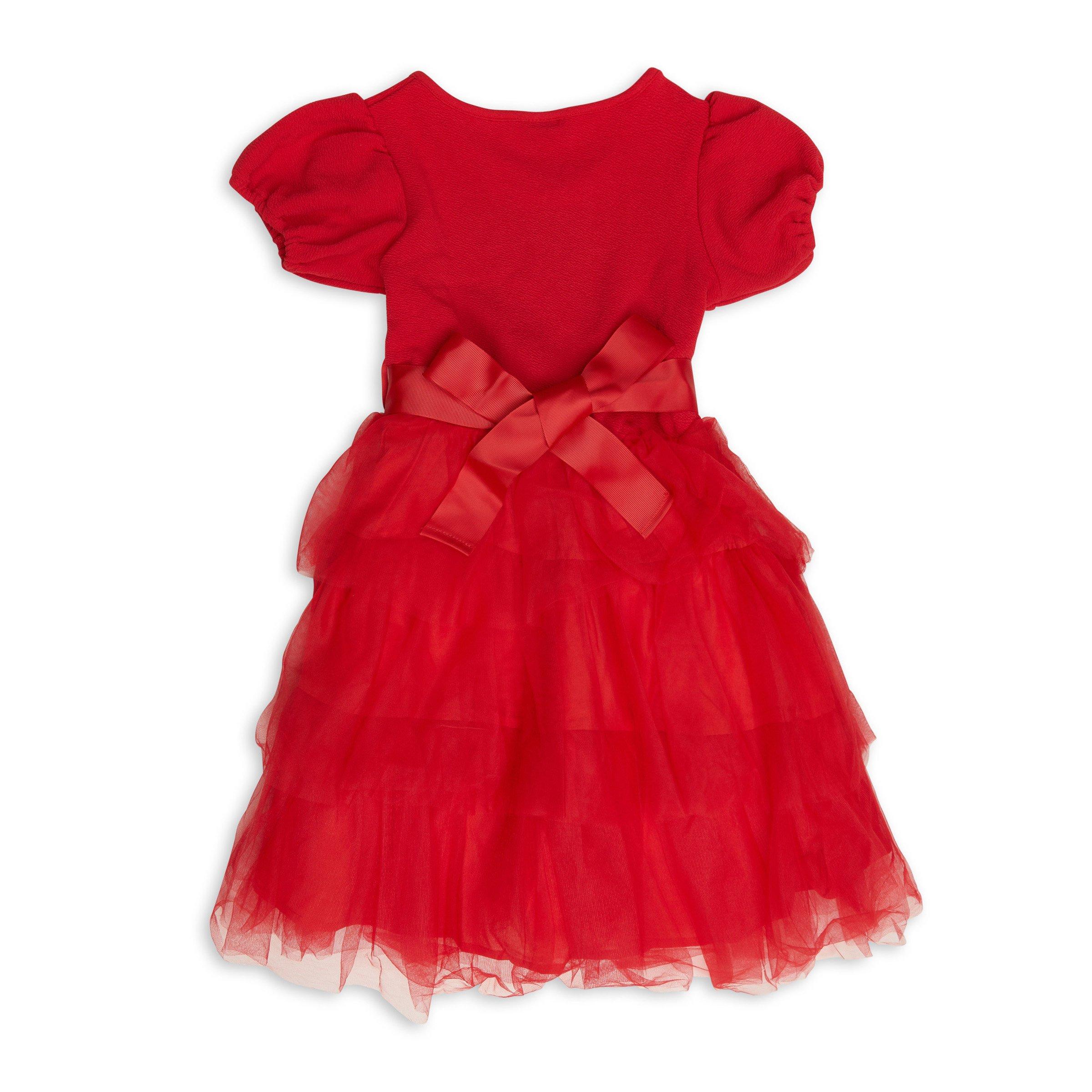 Kid Girl Red Tiered Party Dress 3181356 Max Mia