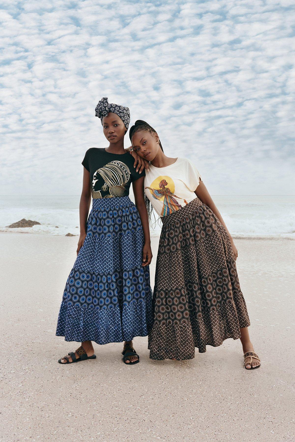 Brown skirt traditional sale