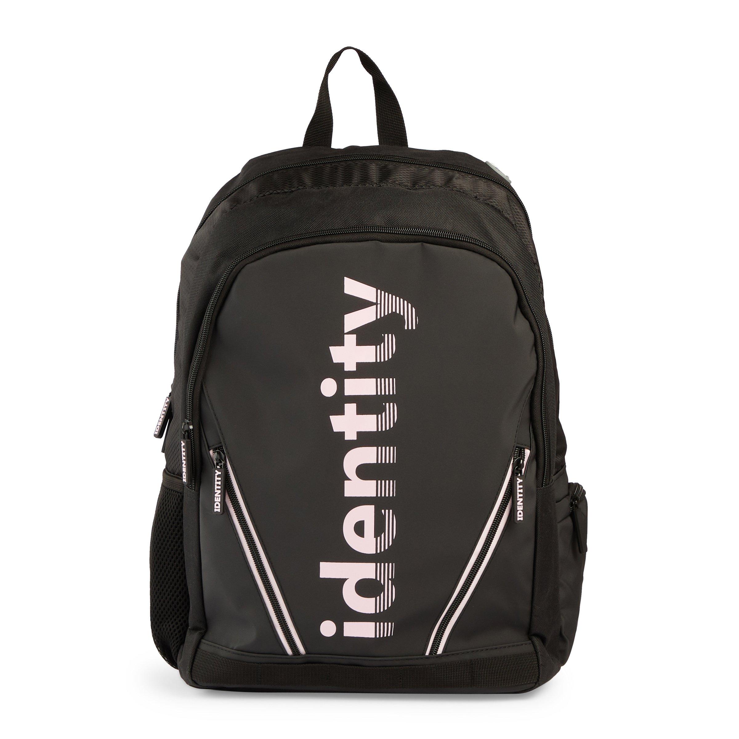 Black and pink backpack online