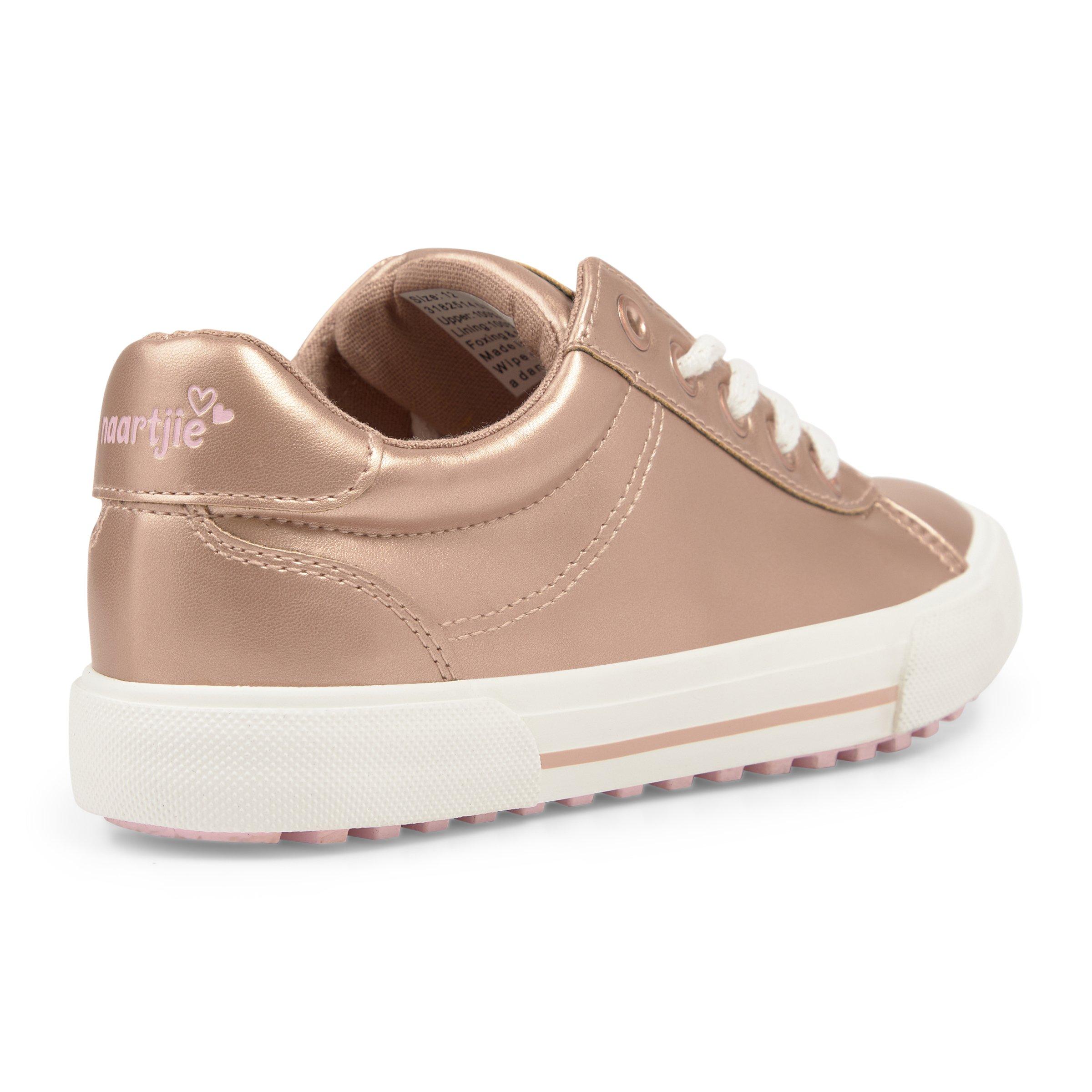 Rose gold sneakers girls on sale