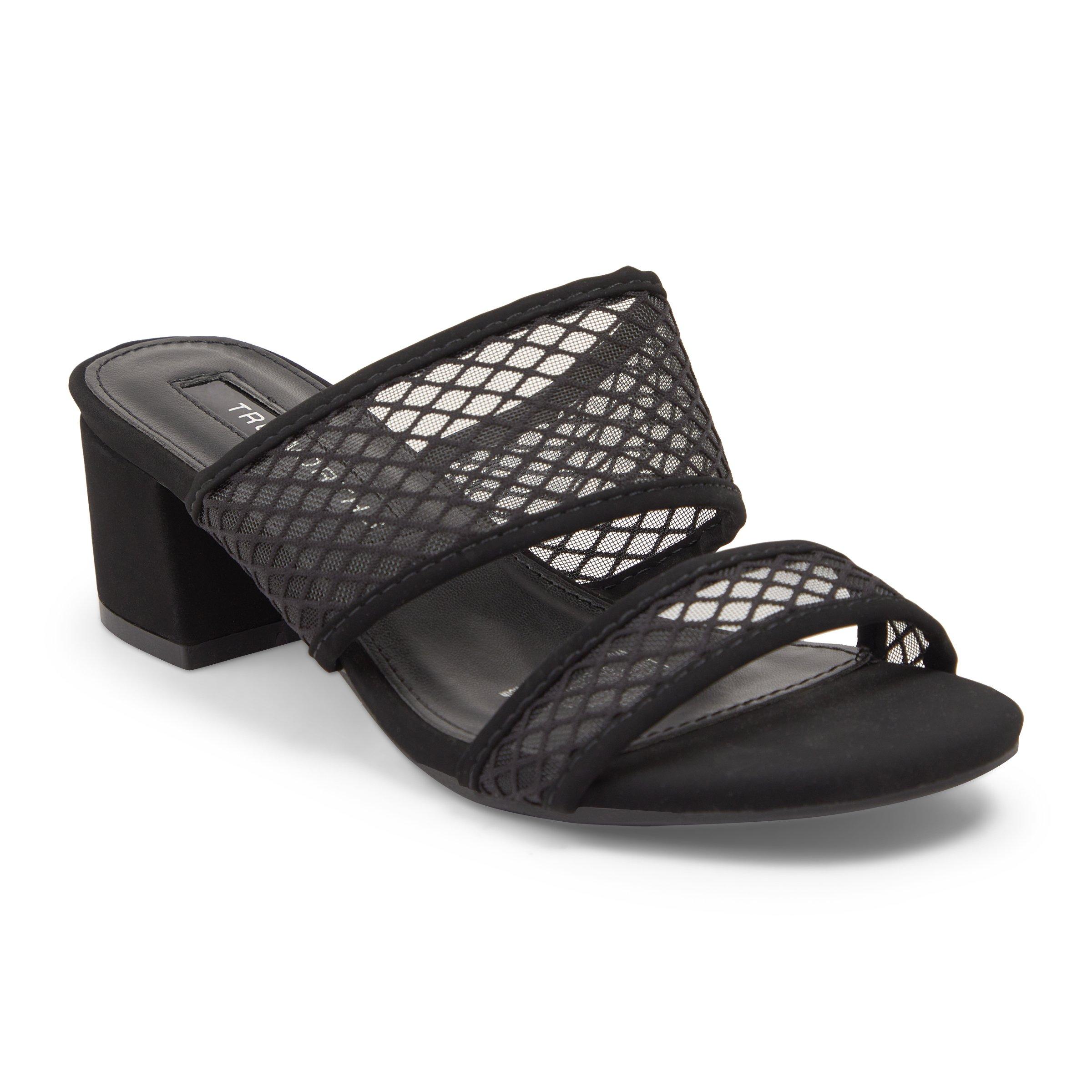 Mesh block heels hotsell