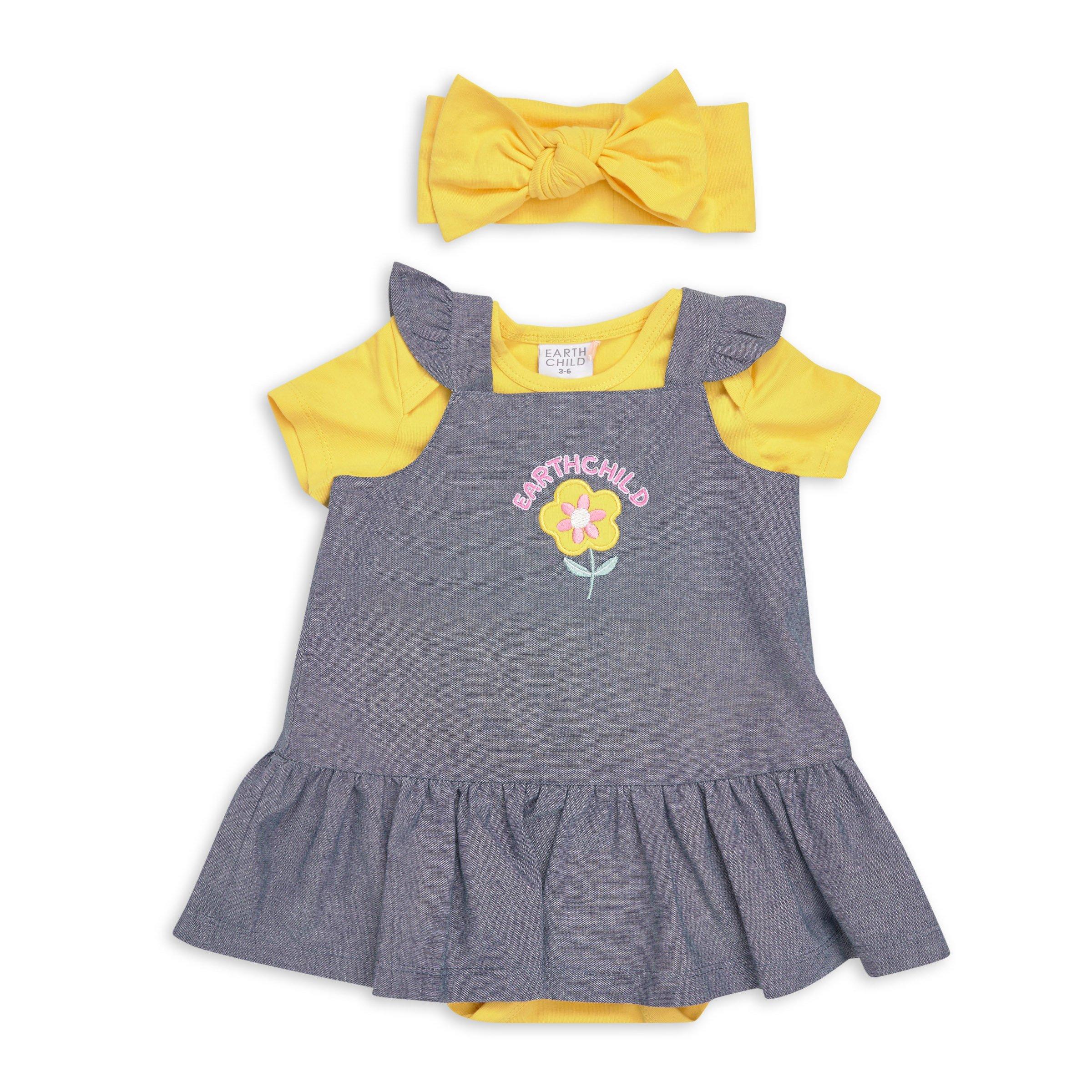 Baby Girls Romper and Dress Set 3183112 Earthchild