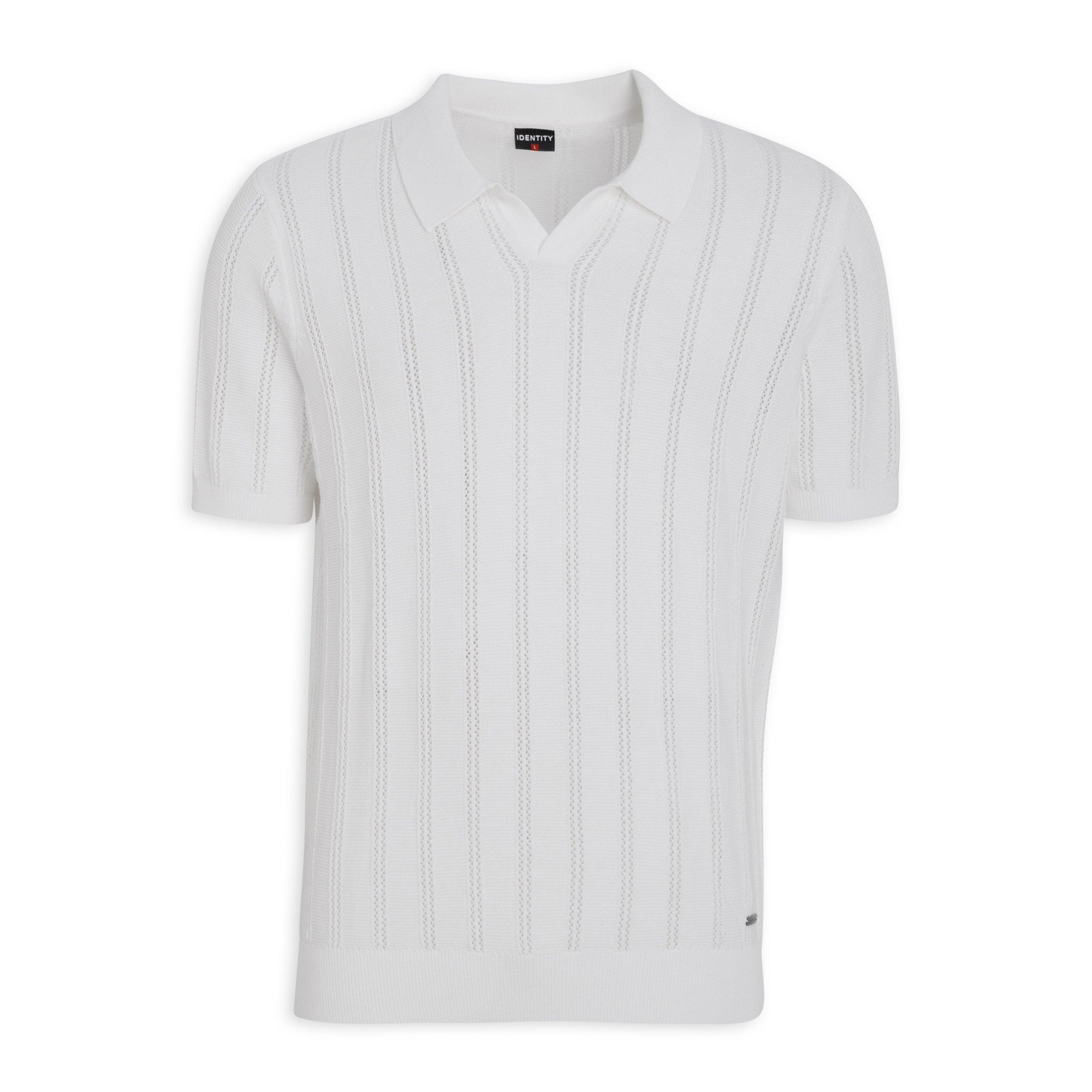 White Knit Golfer (3183815) | Identity