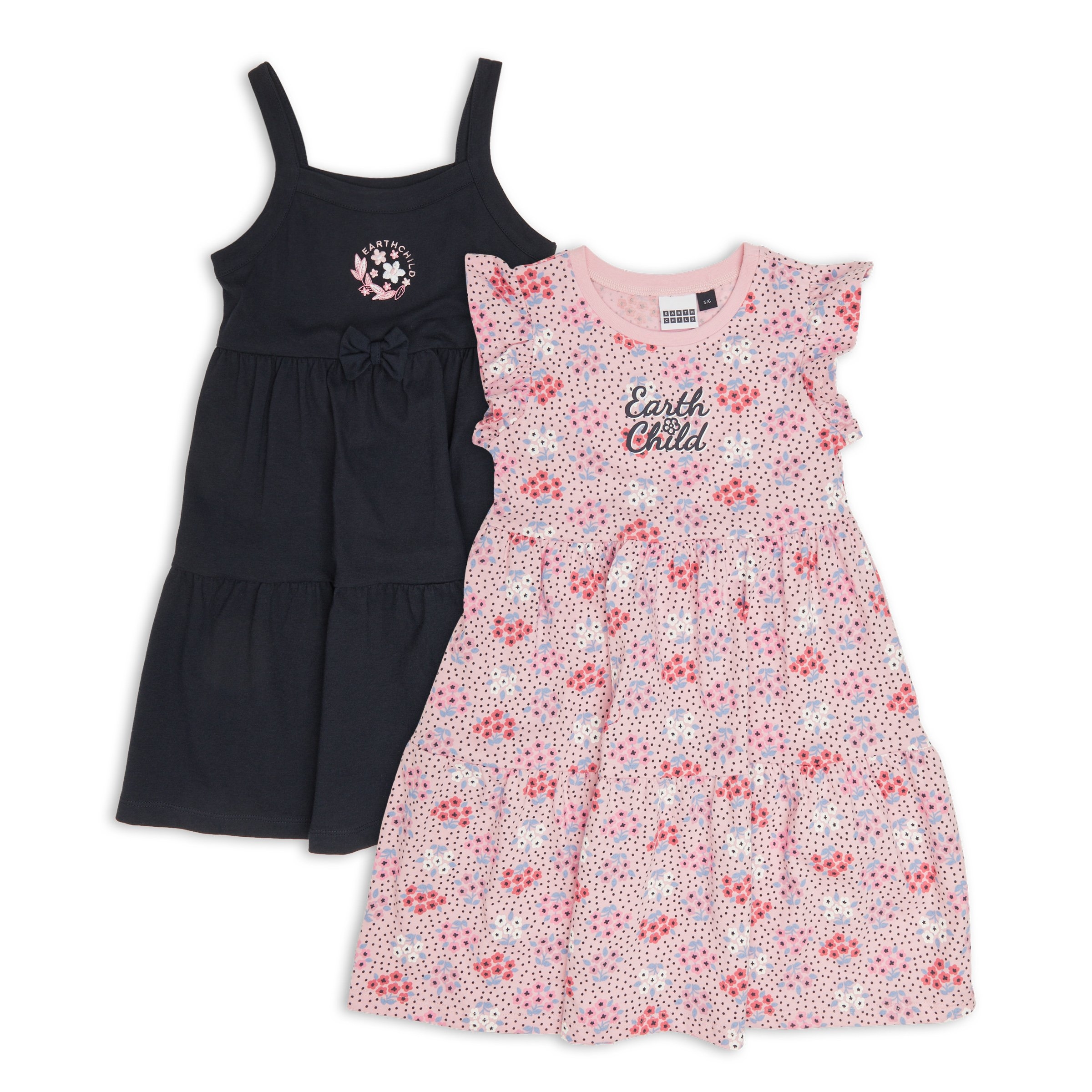 Ackermans Summer Clothes For Girls Kid Girls 2-pack Dresses