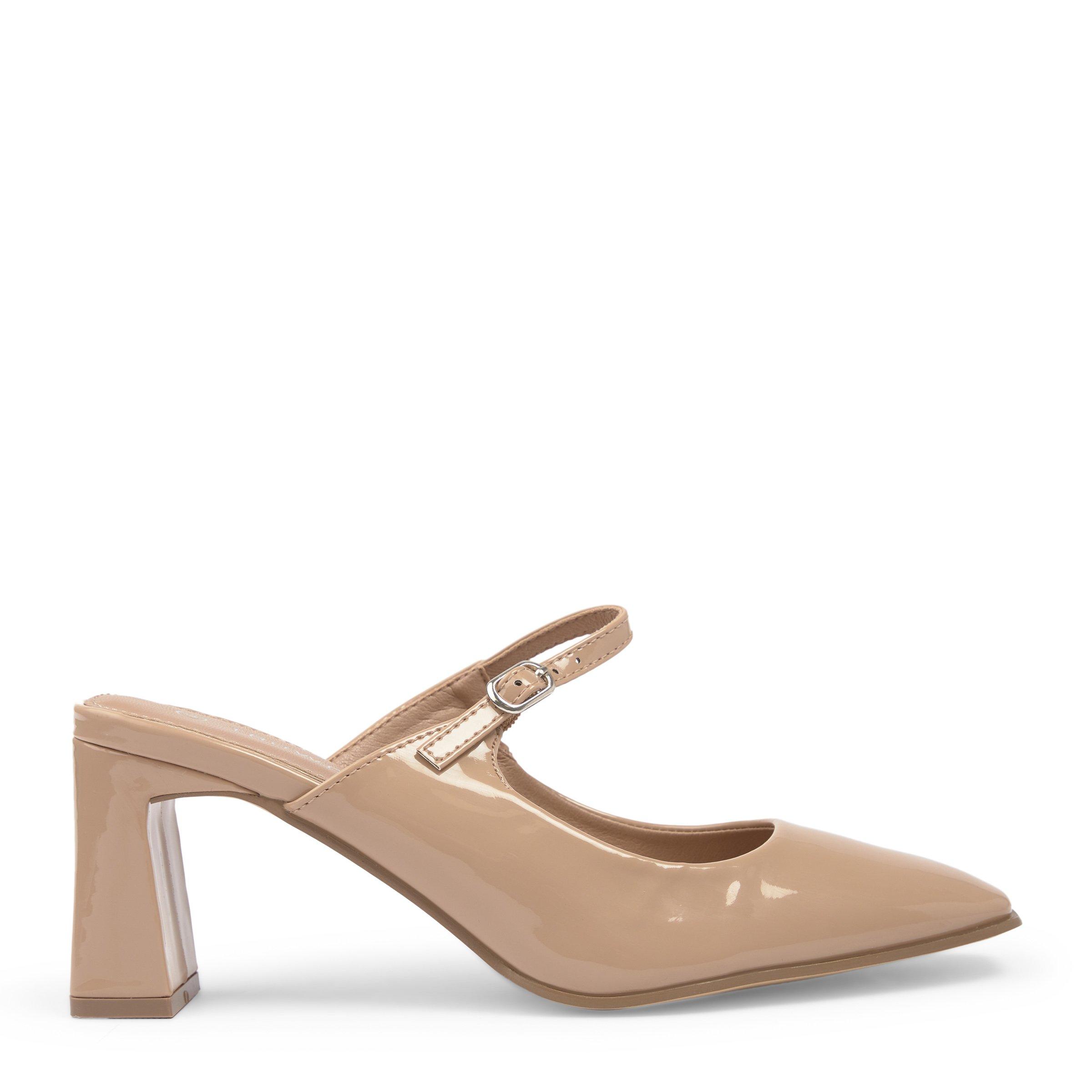Tan Heels with Buckle 3184235 Truworths