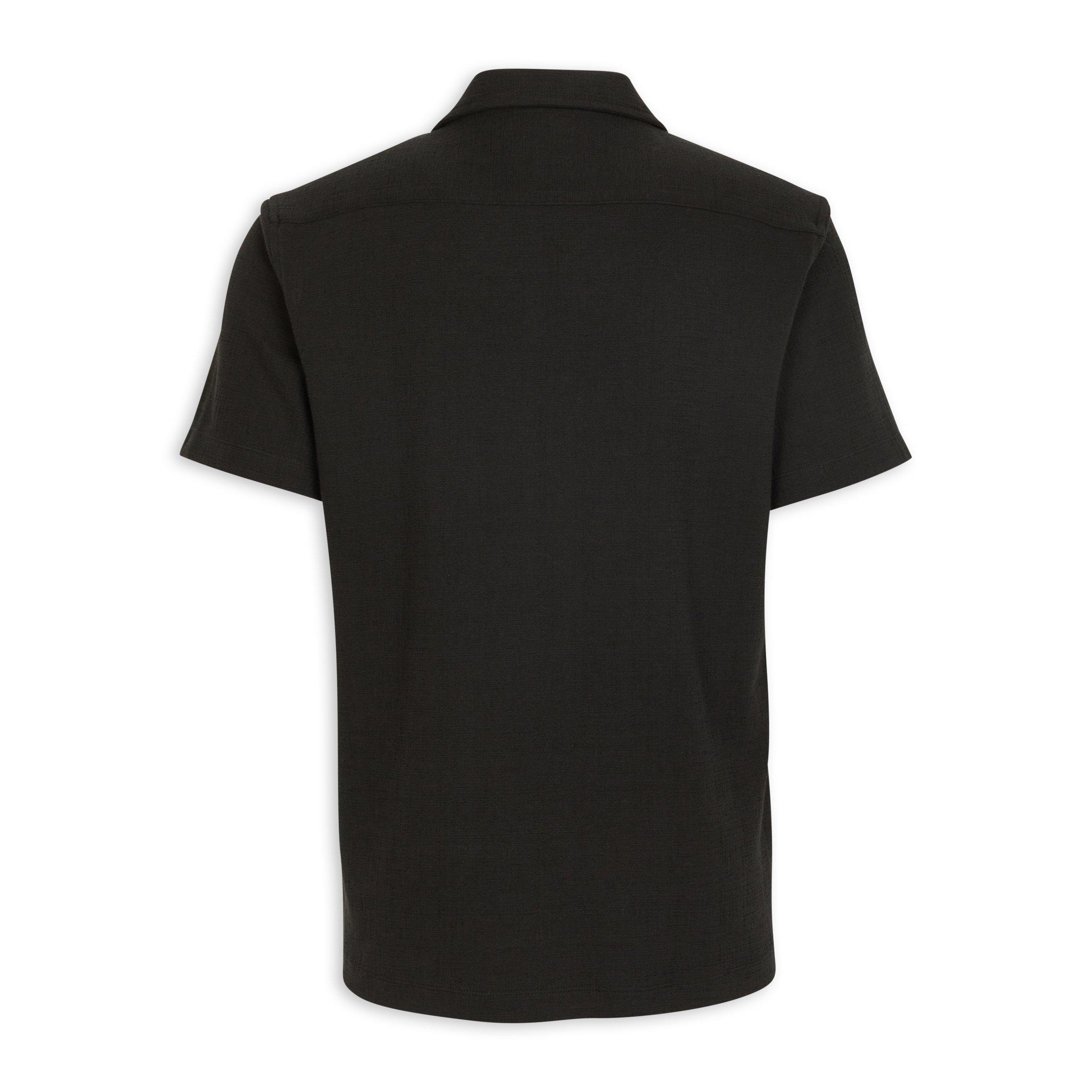 Black Textured Shirt (3184560) | Identity