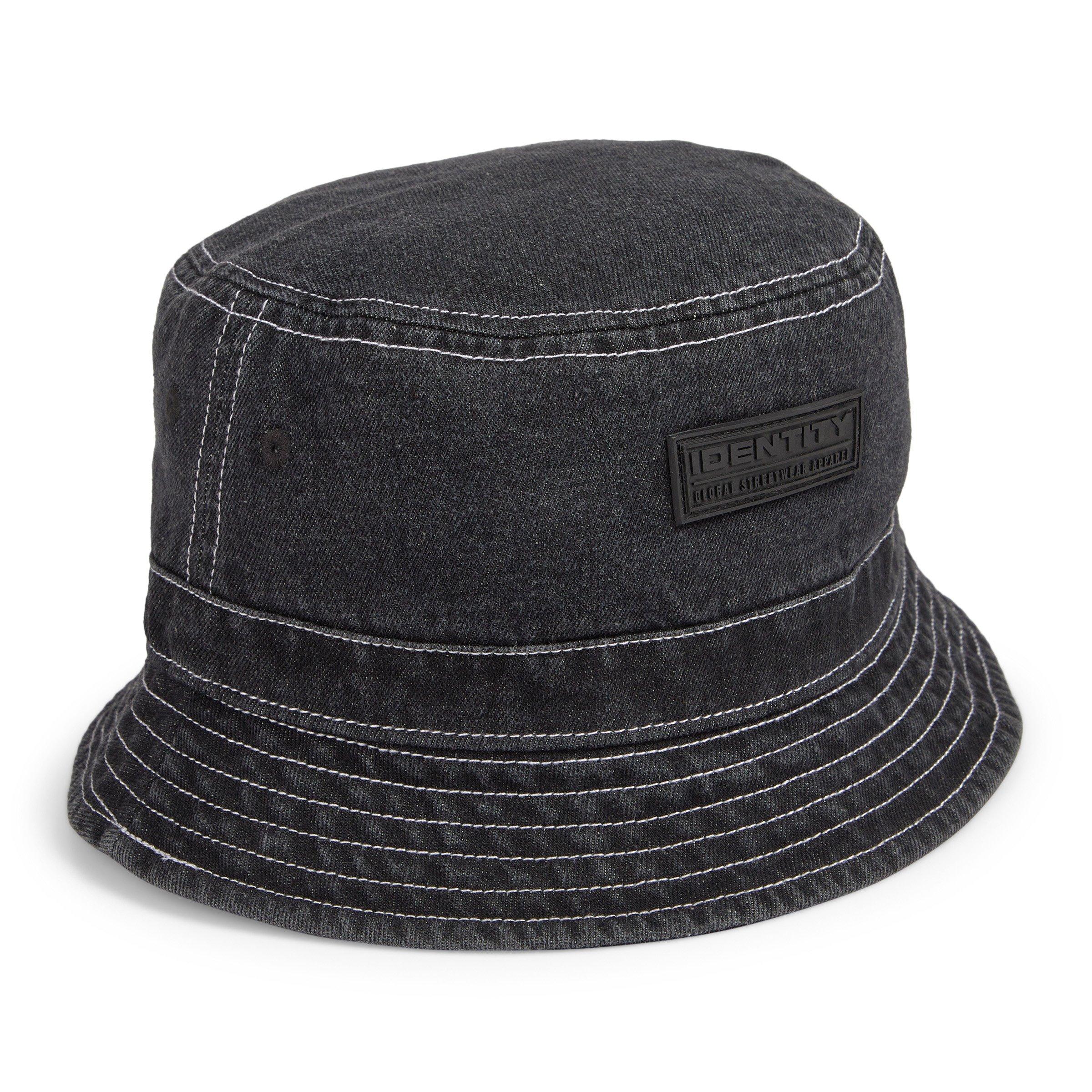 ☺️新品・未開封☺️CDL Pile Bucket Hat★Black★Sサイズ Black Stitch Denim Bucket Hat (3185122) | Identity