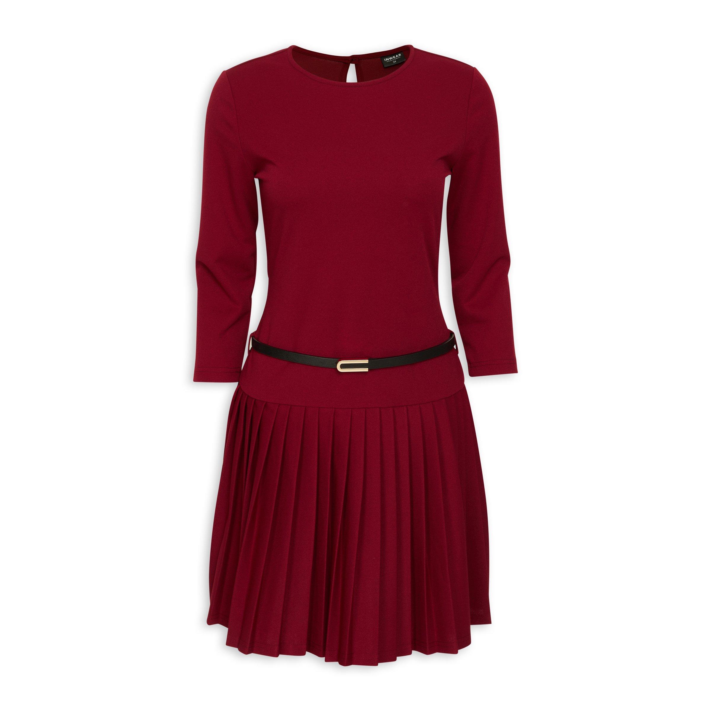 Burgundy Tunic Dress 3185178 Inwear