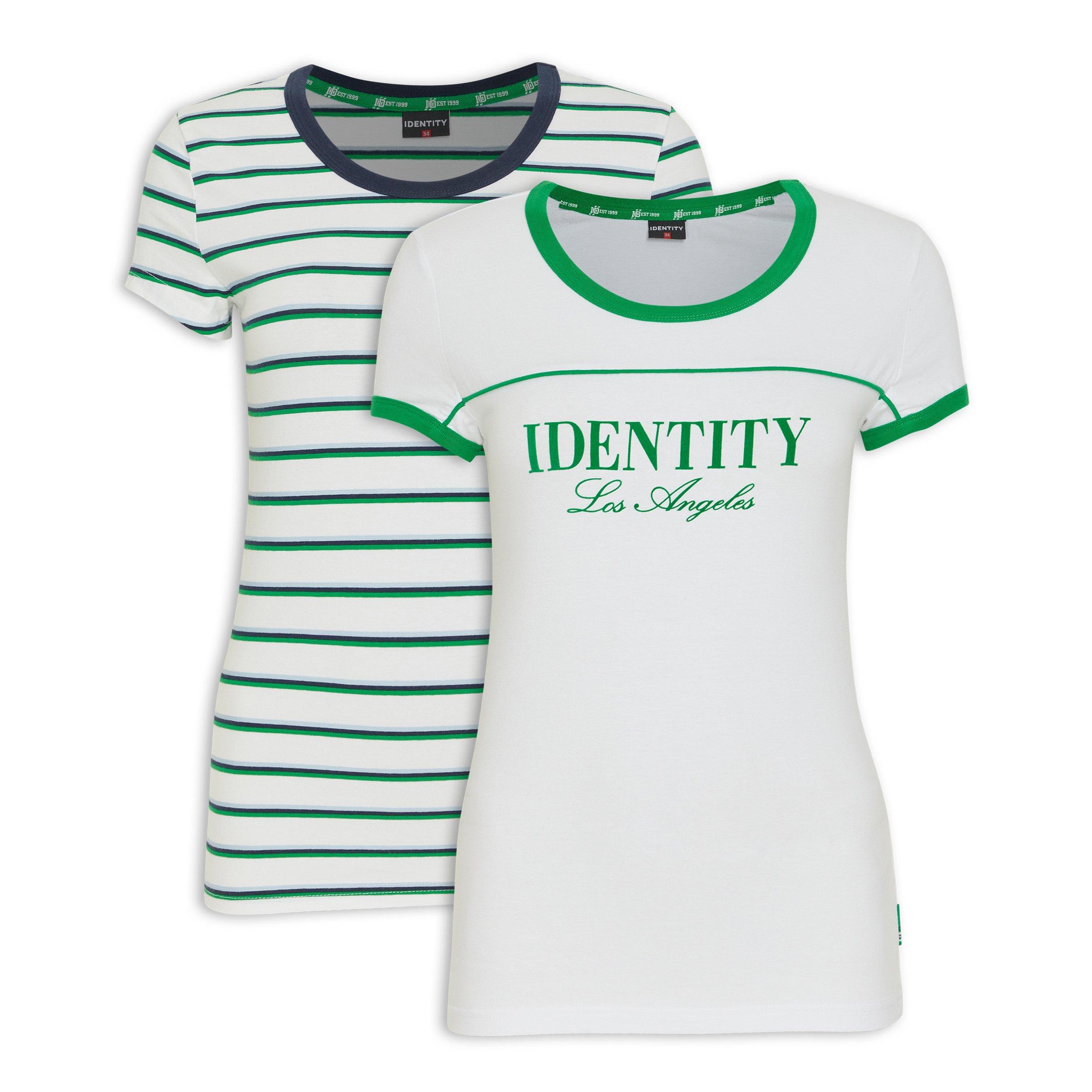 2-pack Fitted T-shirts (3185321) | Identity