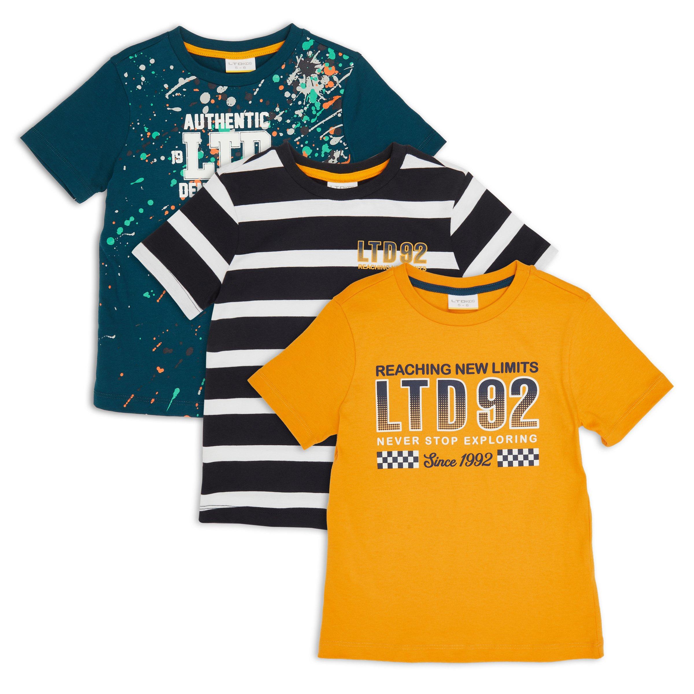 3 pack Kid Boy T shirts 3185529 LTD Kids