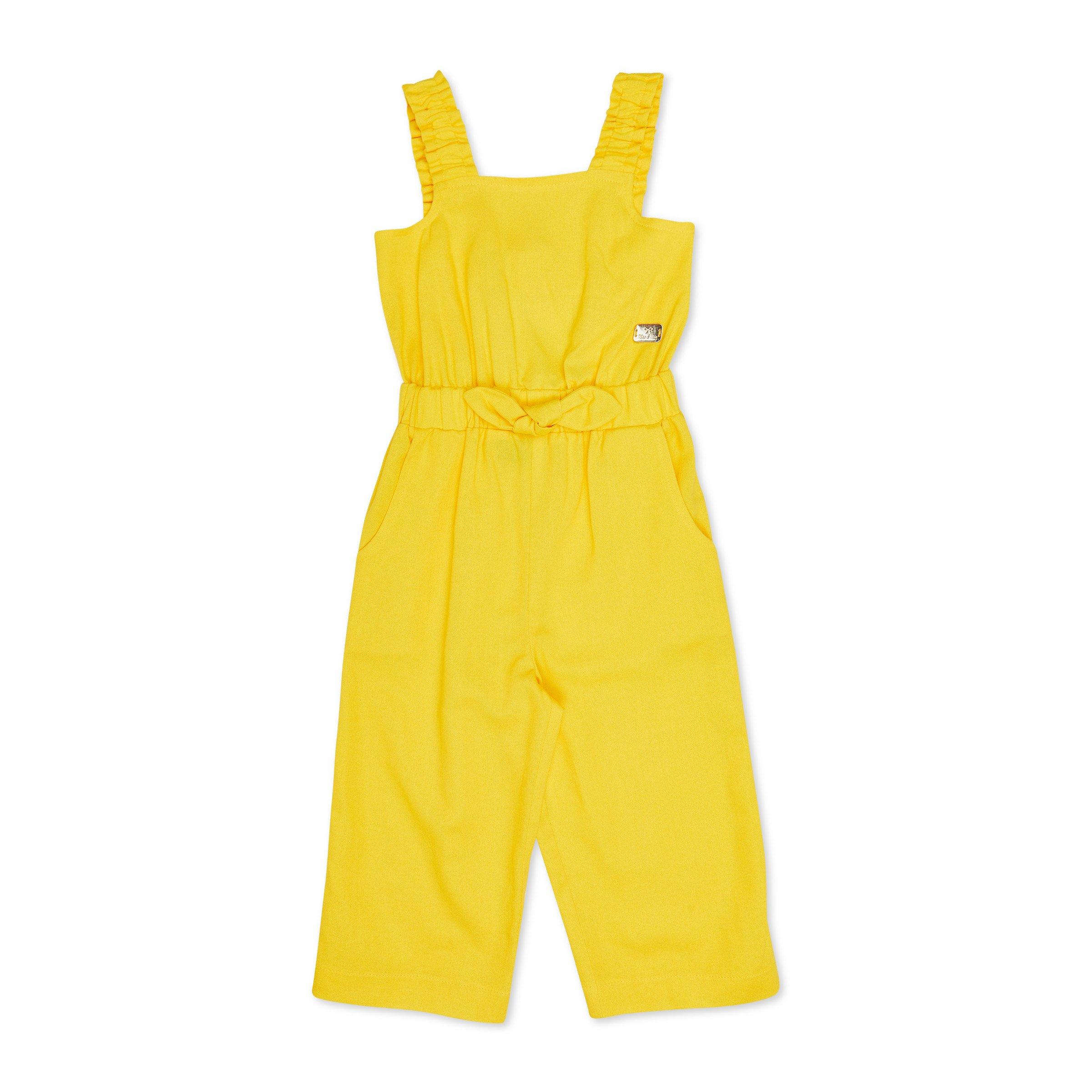 Kid Girls Yellow Jumpsuit 3185553 Max Mia