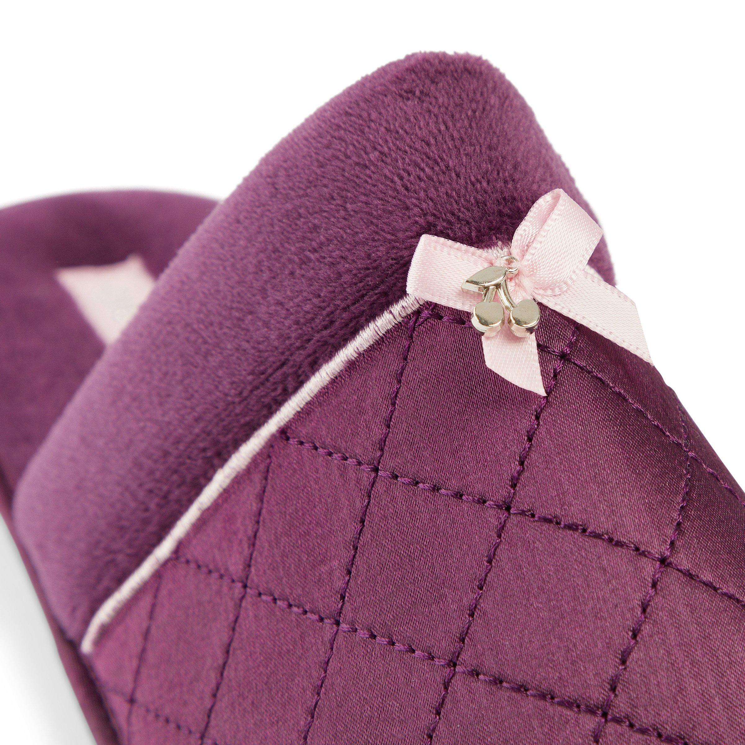 Purple Closed Toe Slippers (3185578) | Identity