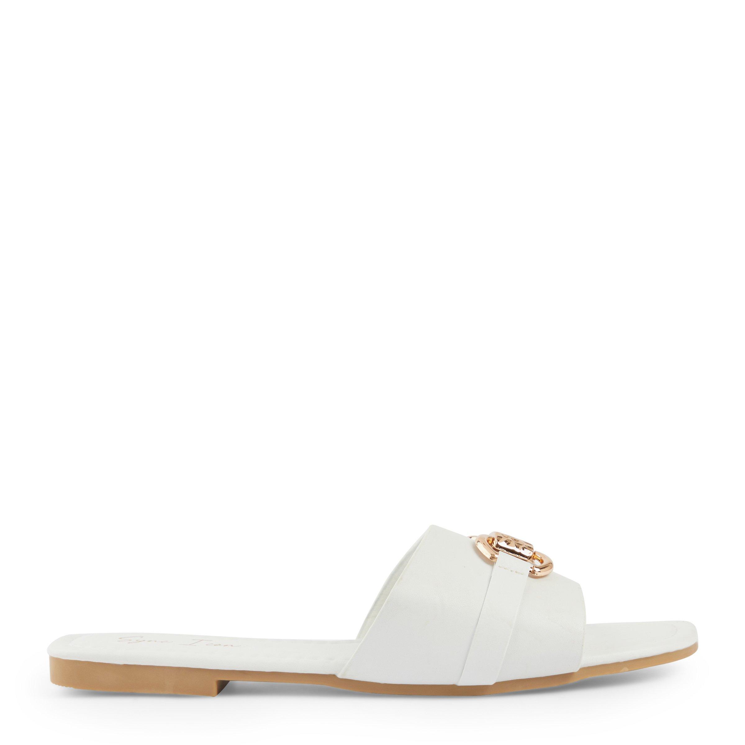 White Mule Sandals (3186005) | Identity X Sync