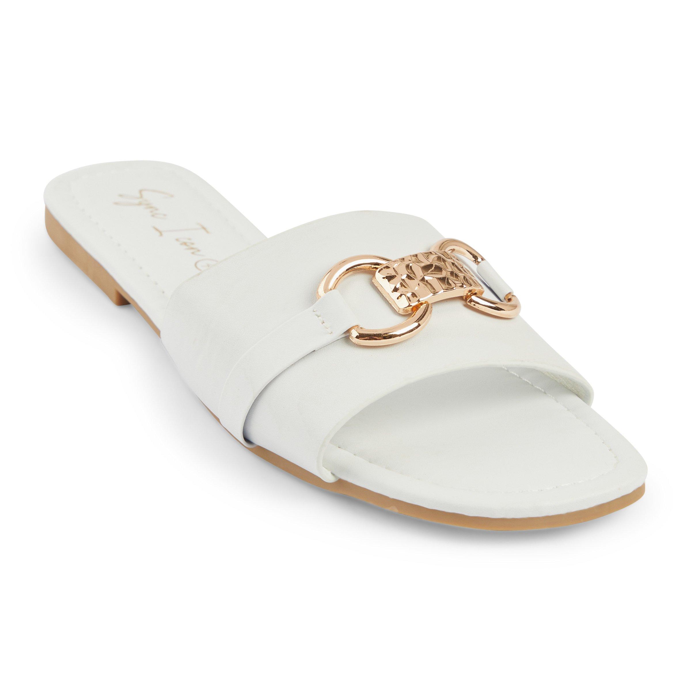 White Mule Sandals (3186005) | Identity X Sync