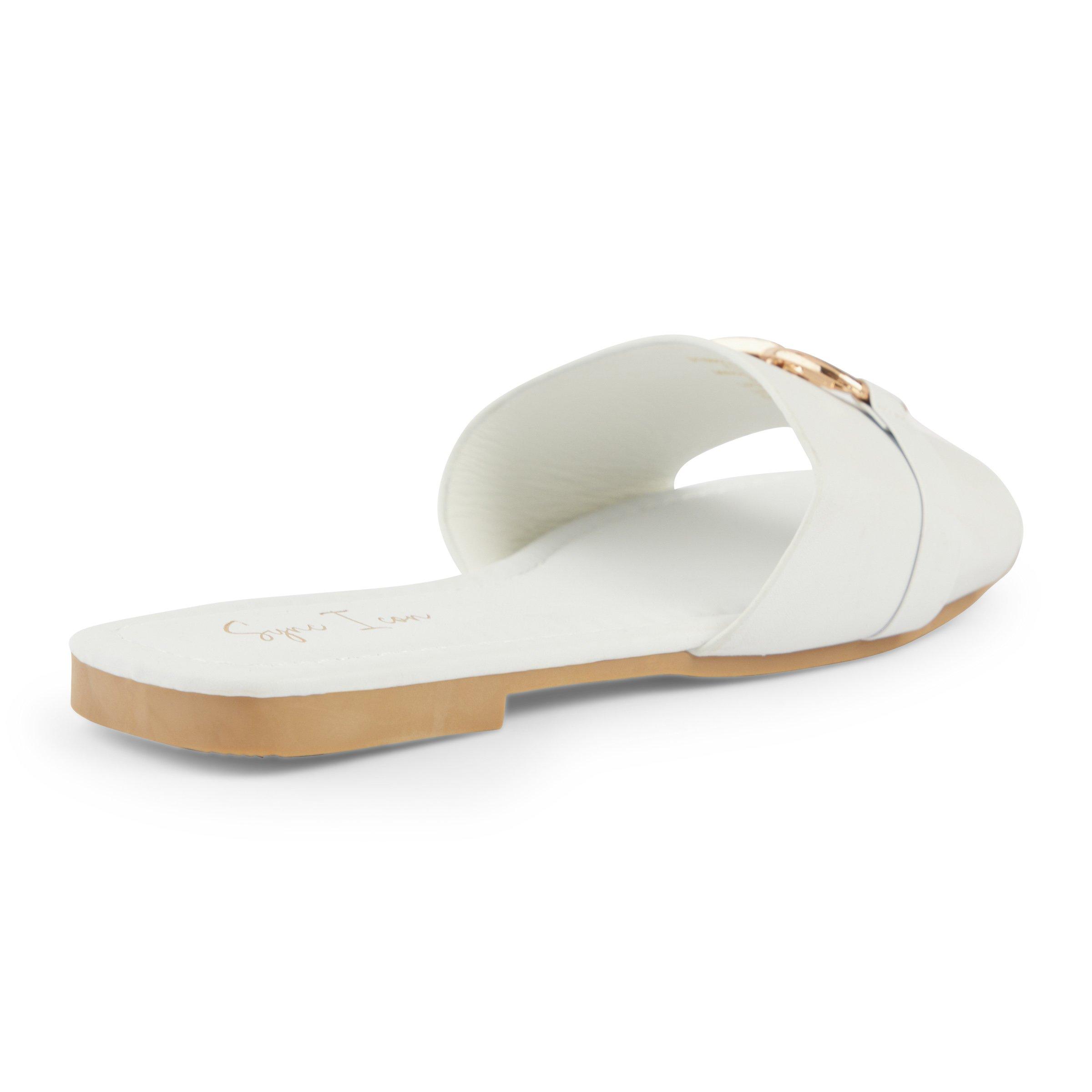 White Mule Sandals (3186005) | Identity X Sync