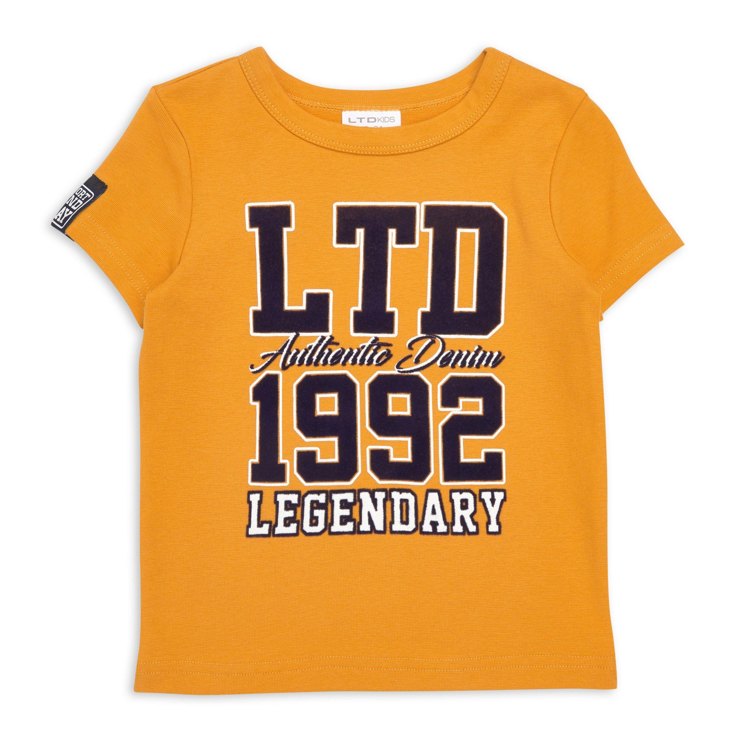 Baby Boy Mustard T-shirt (3186266) | LTD Kids