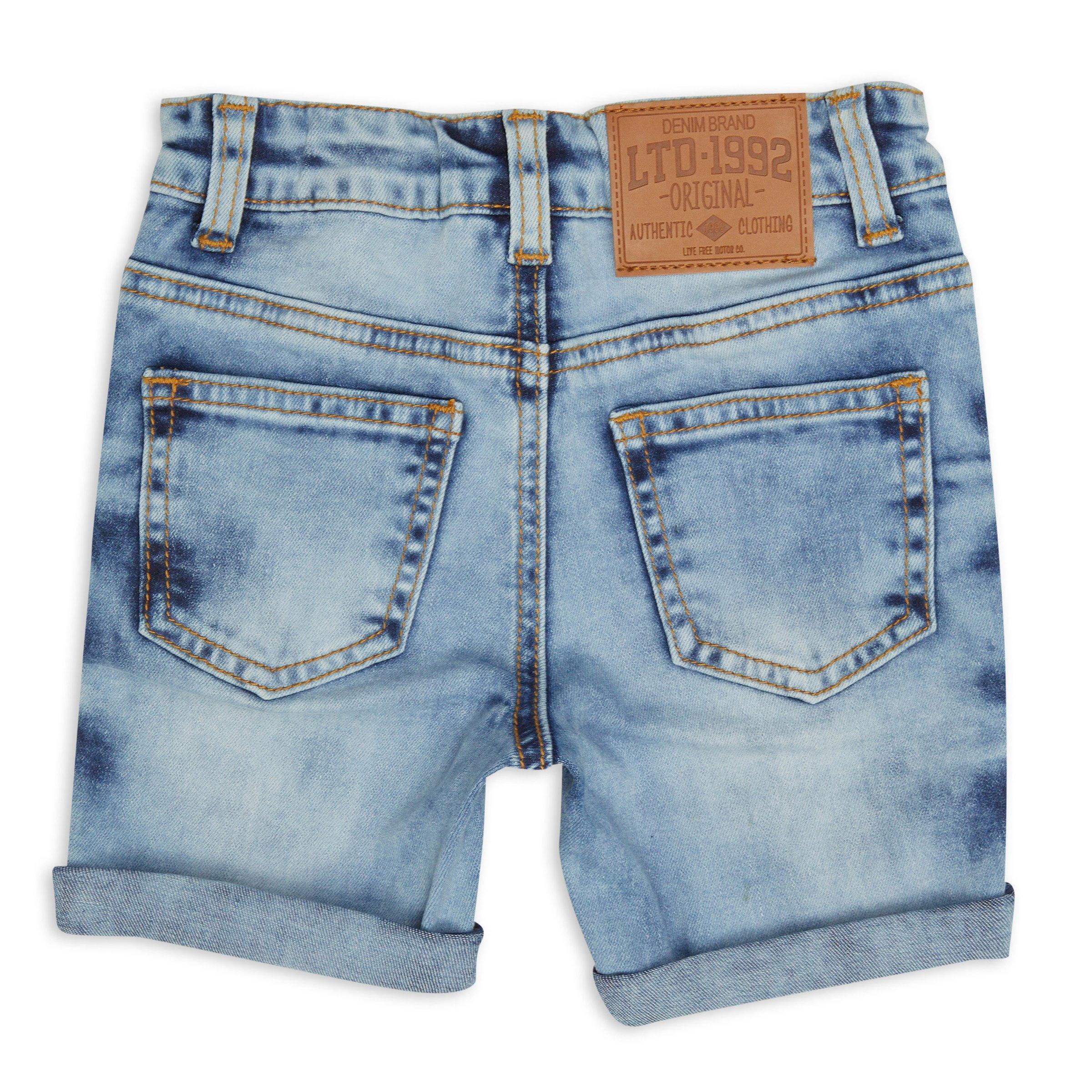 Boys ripped jean shorts online