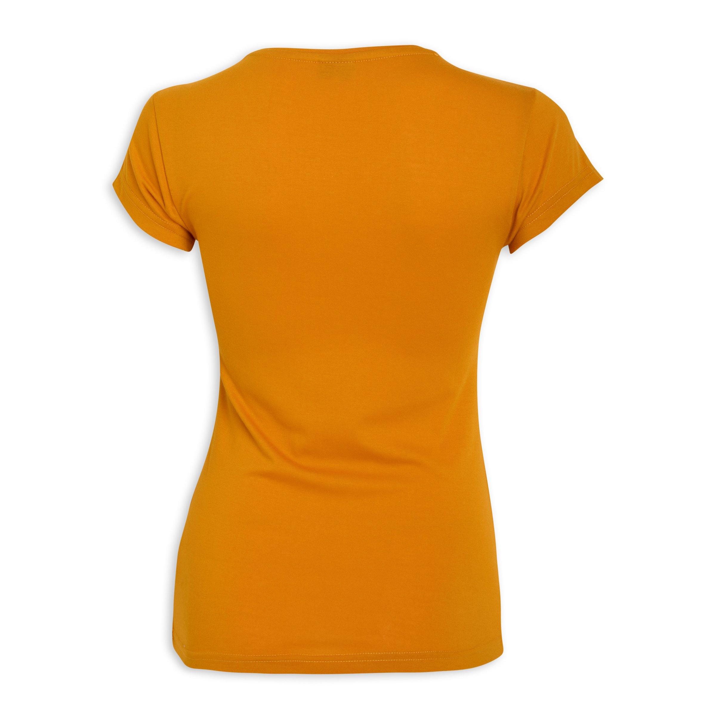 Orange Fitted T shirt 3187153 Identity