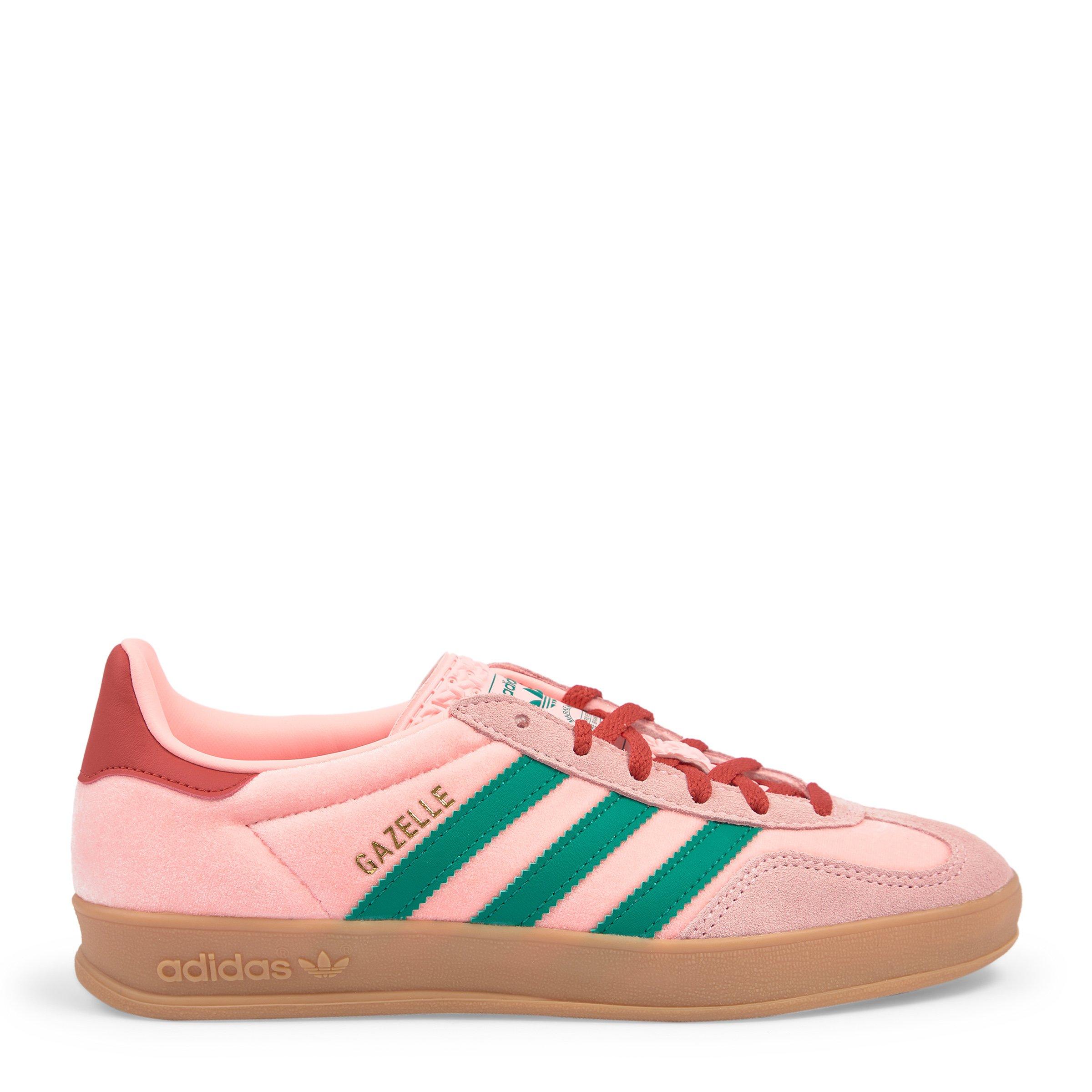 adidas gazelle silver green womens Men's Samba Messi Indoor Soccer Shoe - Light Pink/Core Black/Gum