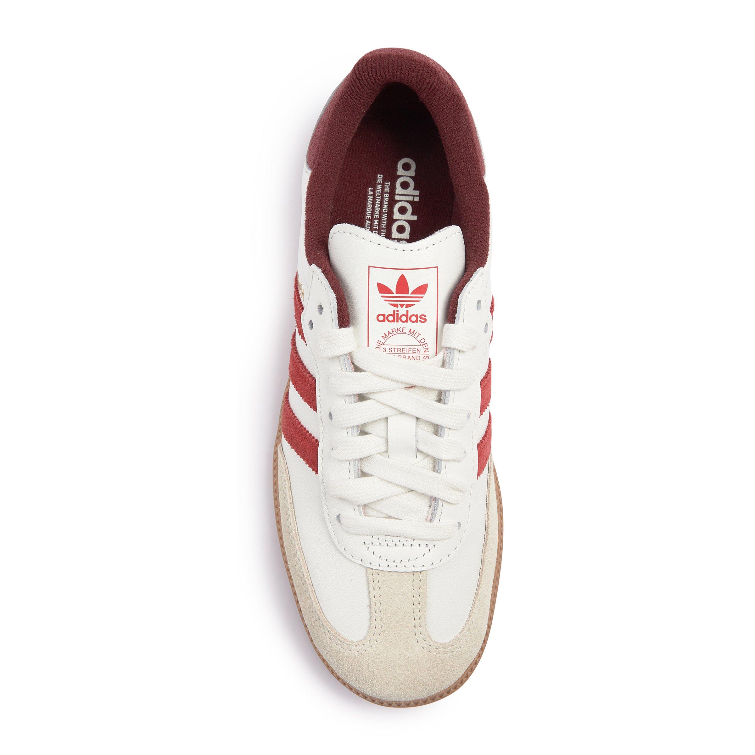 adidas gazelle silver green womens Adidas Men's Samba OG Wonder White / Shadow Red / Gum Low Top Sneakers main image 0