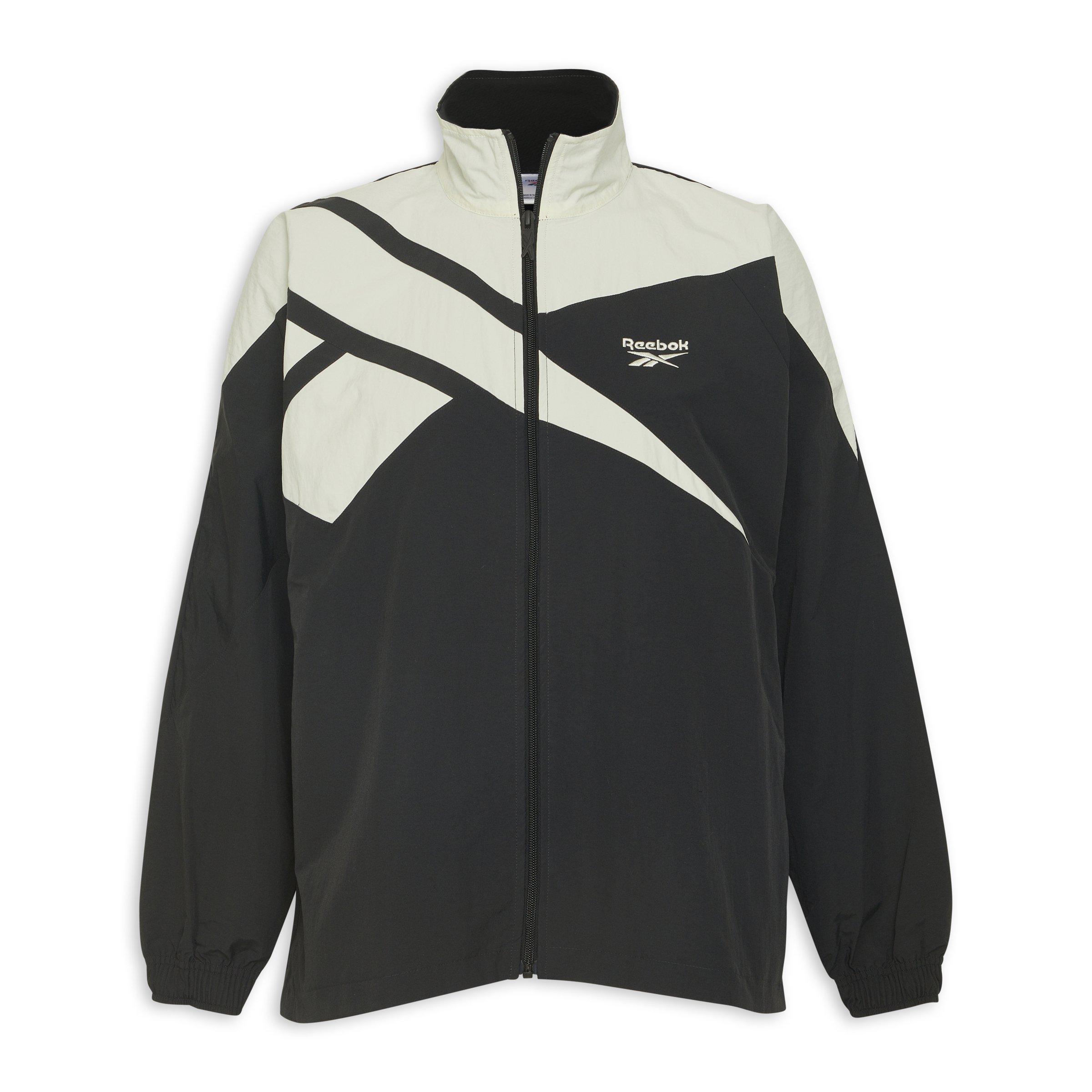 Black Open Hem Vector Track Jacket (3187403) | Reebok