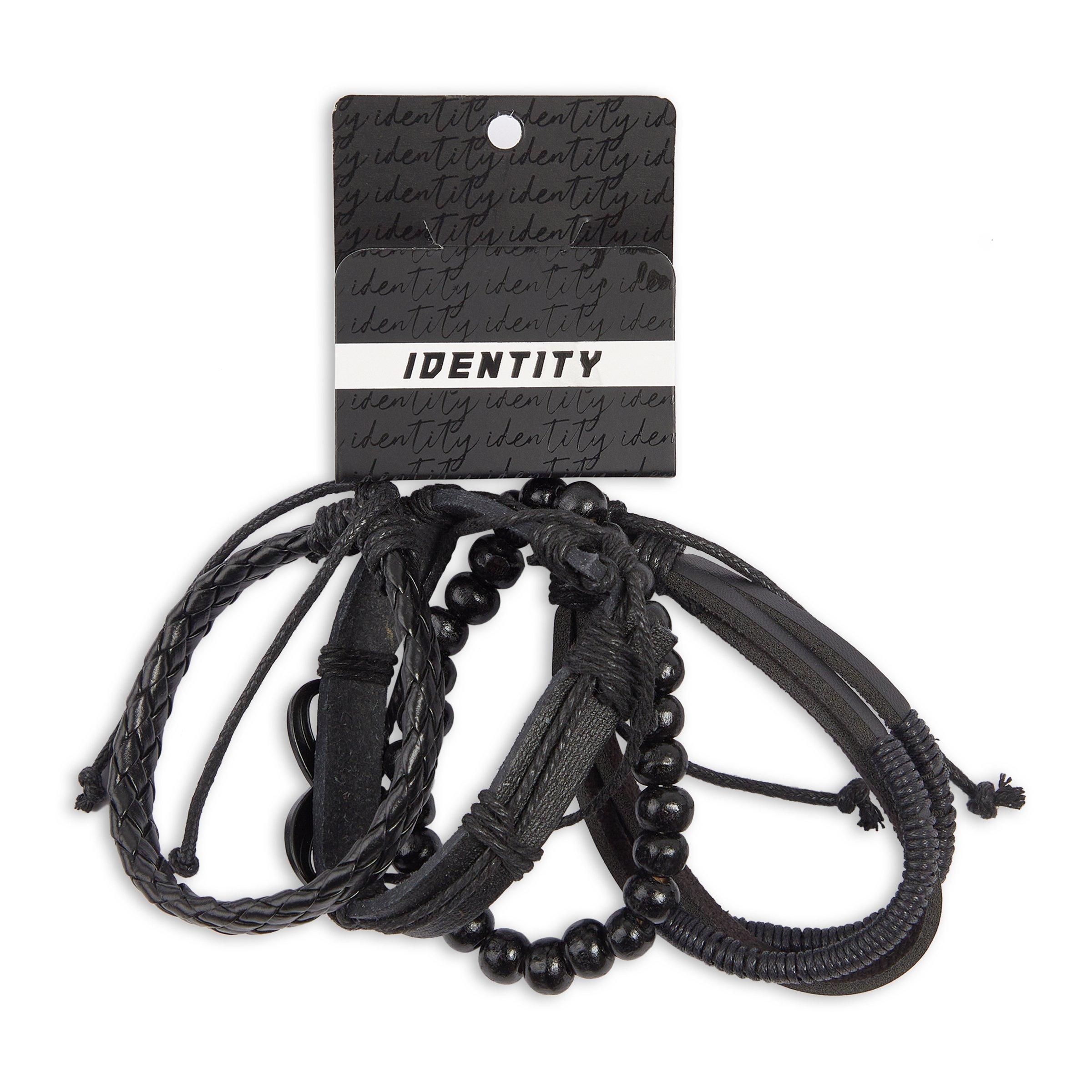 Black Bracelet Set (3187531) | Identity
