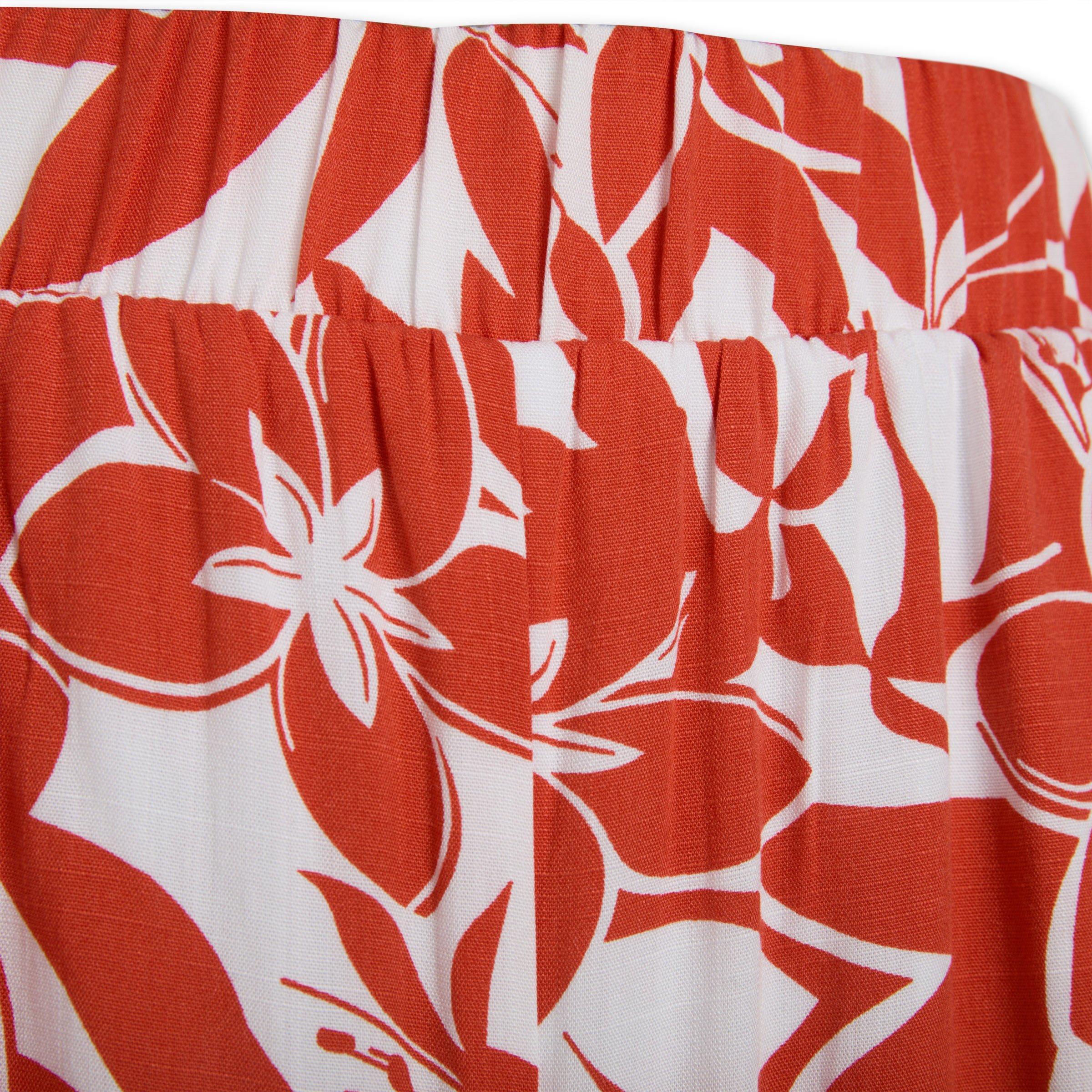 Floral Print Wide Leg Pants (3187563) | Identity