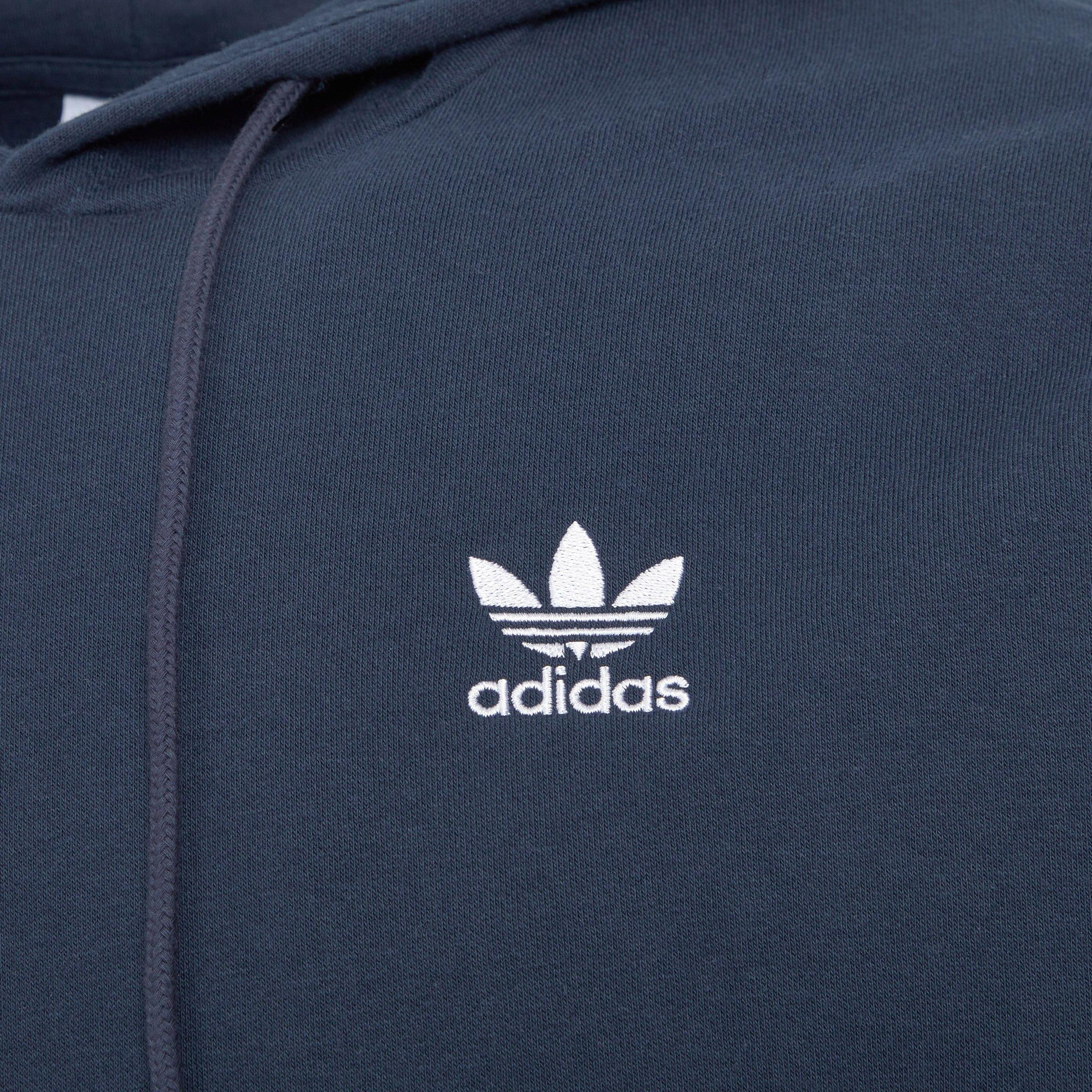 Navy Trefoil Essentials Hoodie (3187593) | Adidas