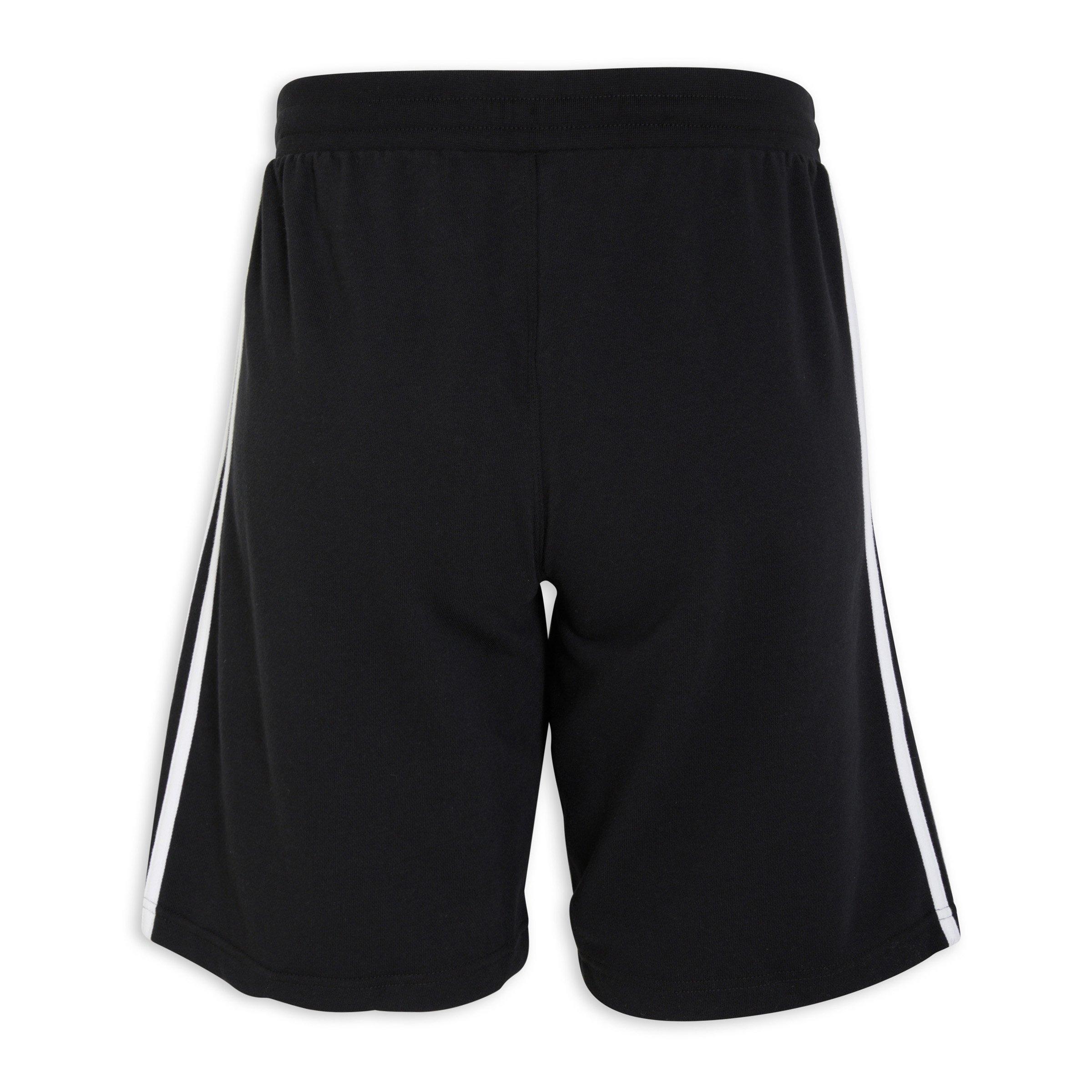 Black Adicolor 3 Stripe Shorts (3187621) | Adidas