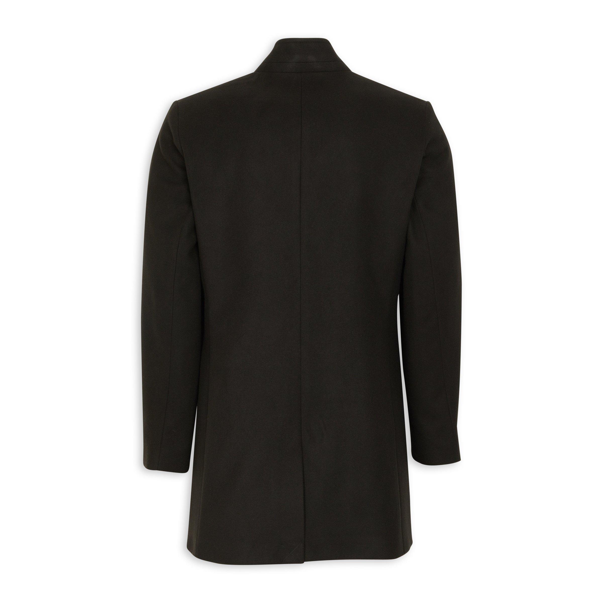 Black Melton Coat (3188386) | Identity