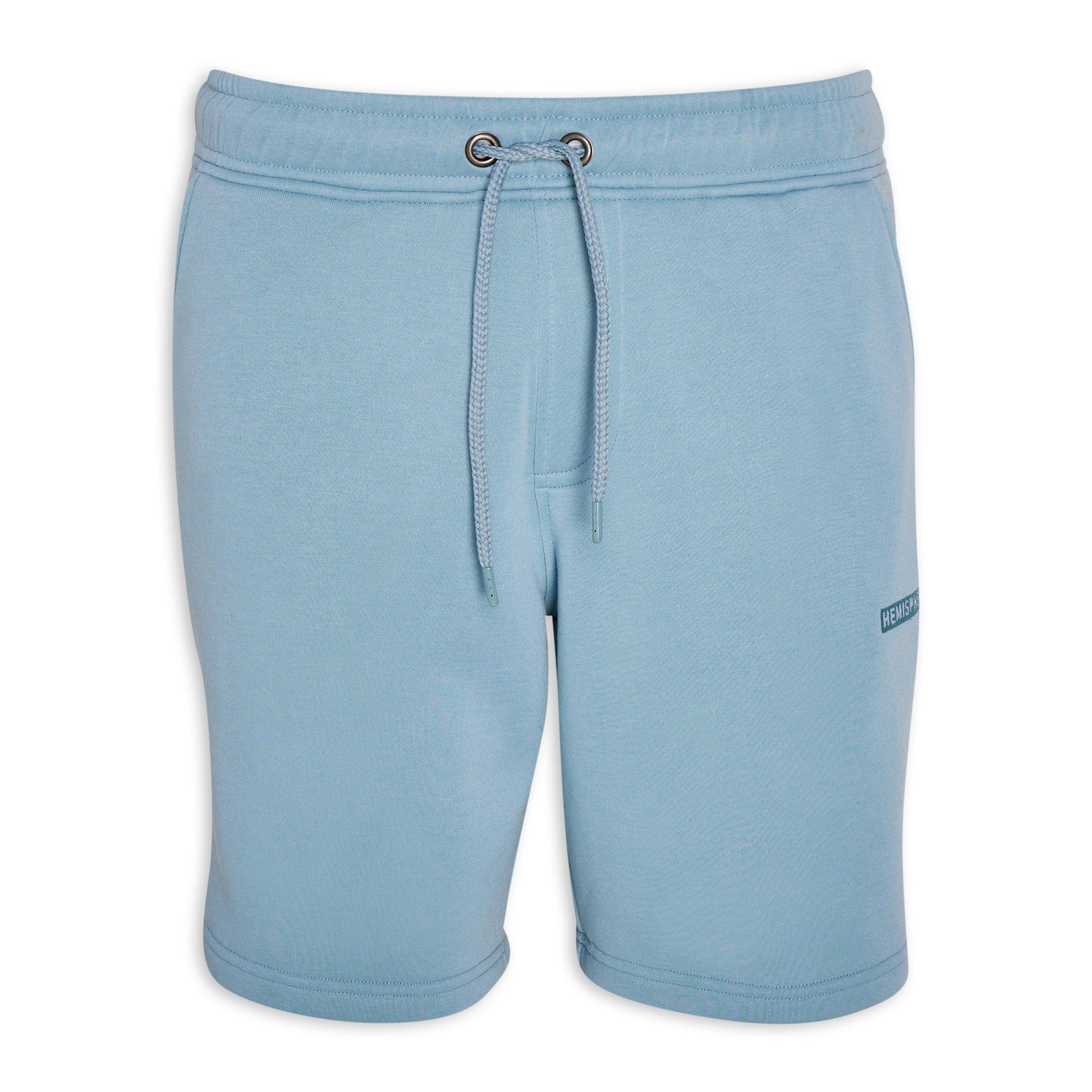 Blue jogger shorts hotsell