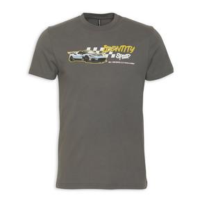 Charcoal Grey Graphic T-shirt