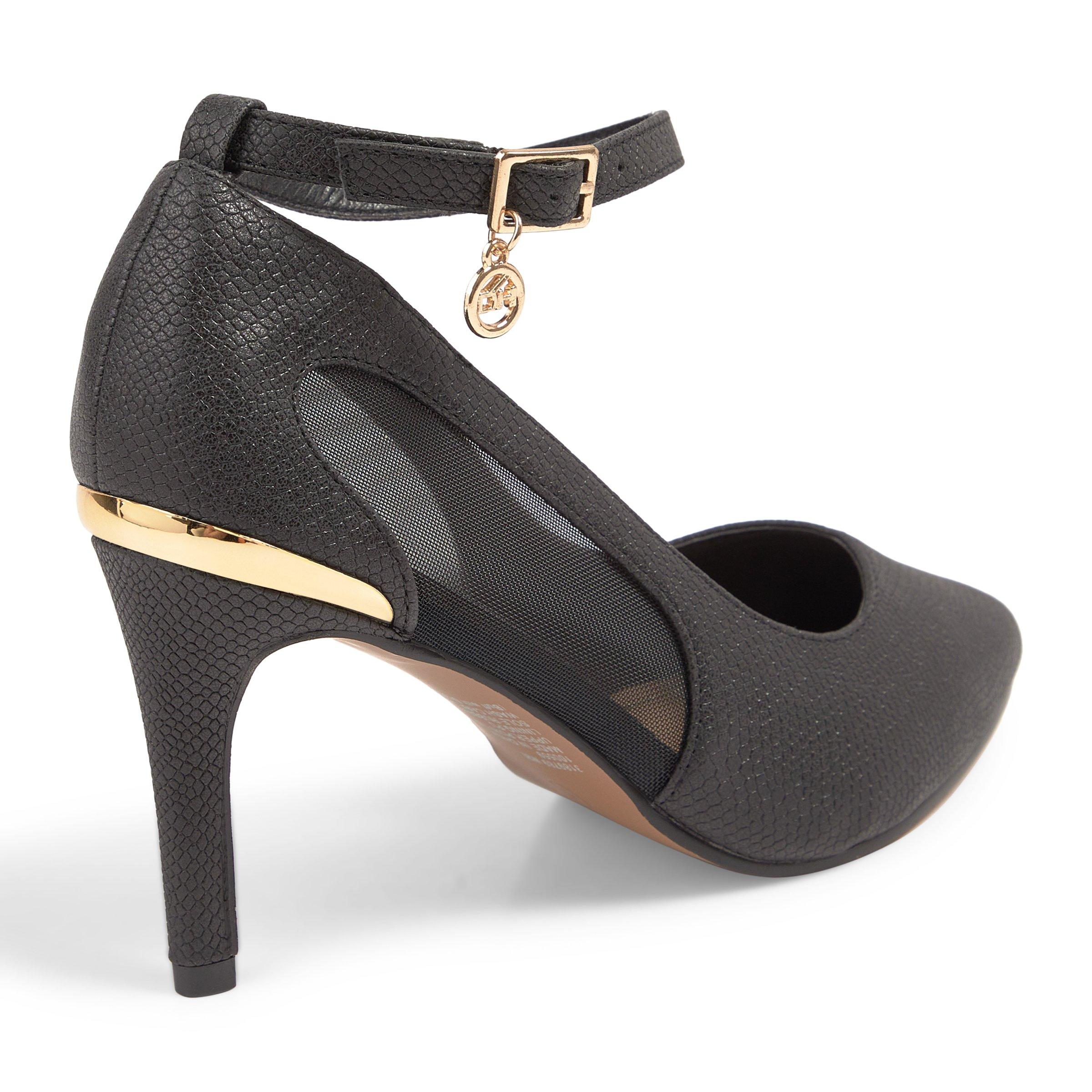 Black Ankle Strap Heels (3189769) | Daniel Hechter