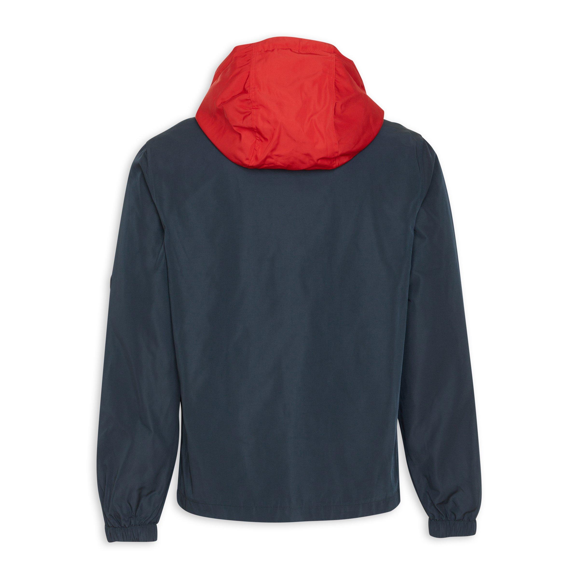 Navy Colourblocked Windbreaker (3190093) | Identity