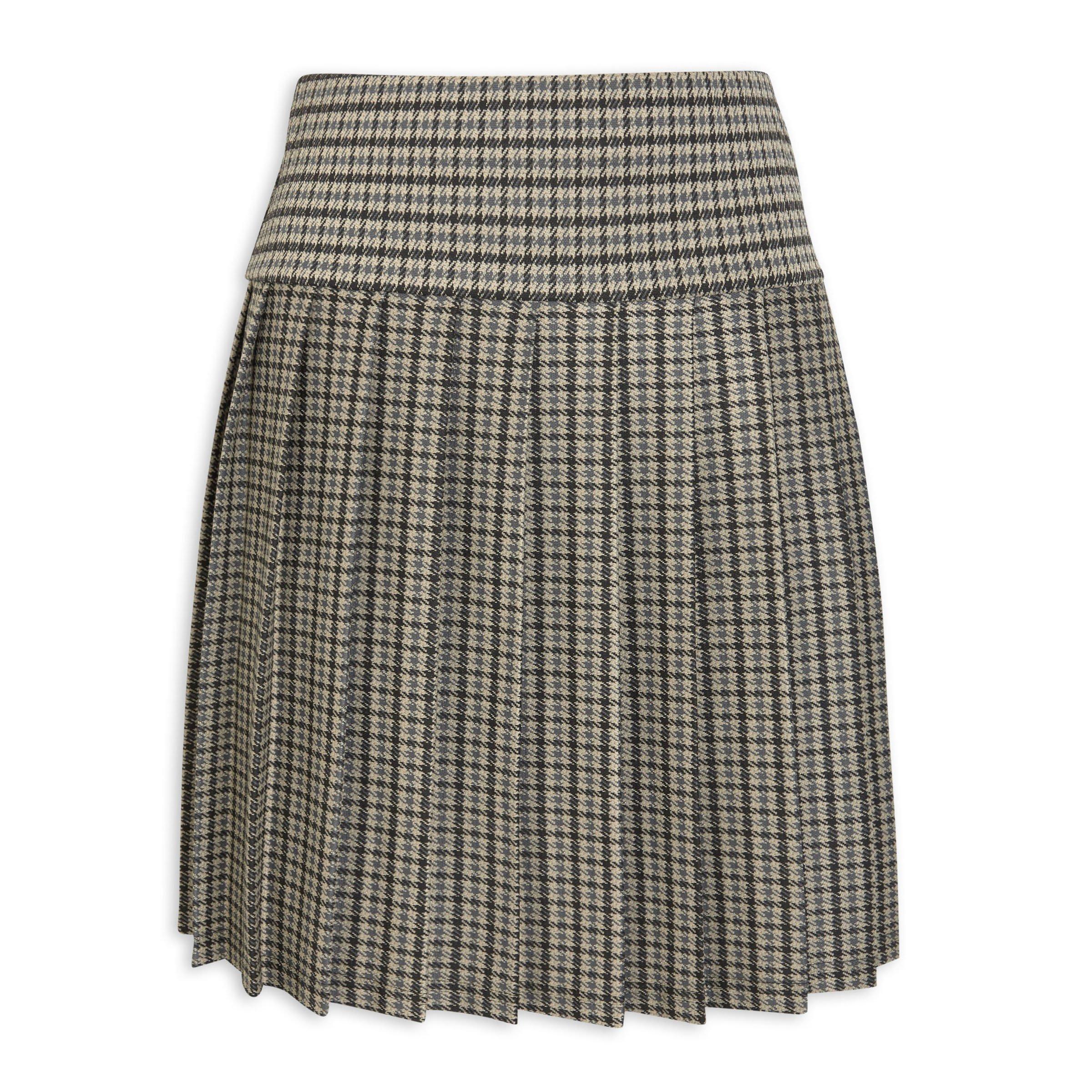 スカート Monica check pleats mini skirt beige Beige Pleated Skirt (3190971) | Identity