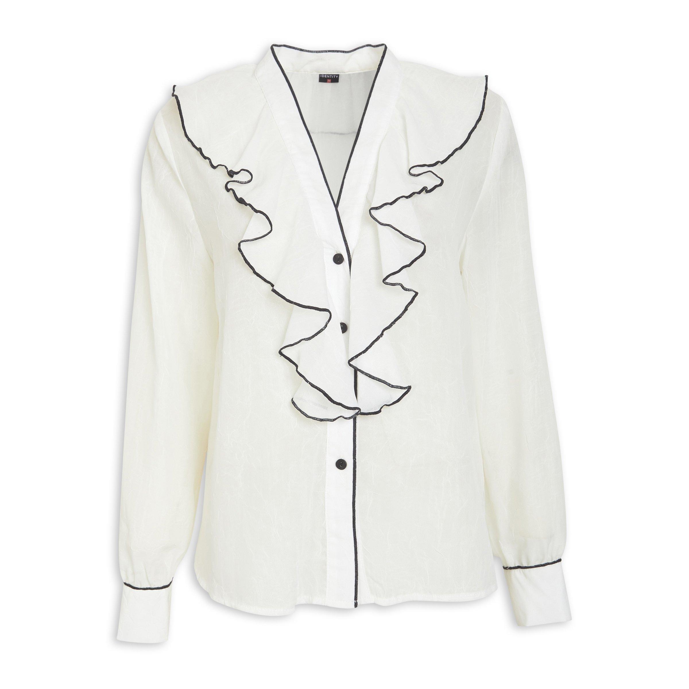 White Tipped Blouse (3191044) | Identity