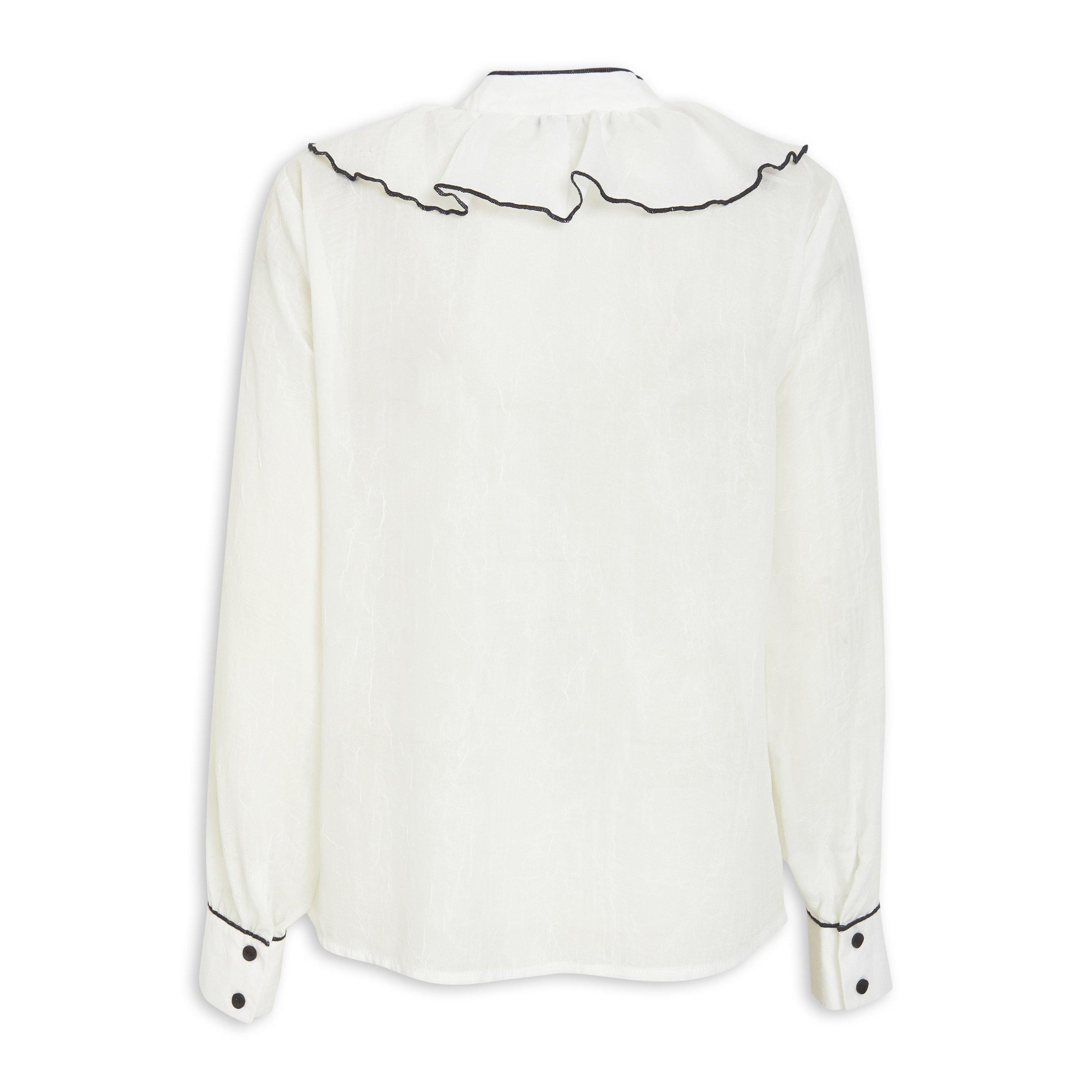 White Tipped Blouse (3191044) | Identity