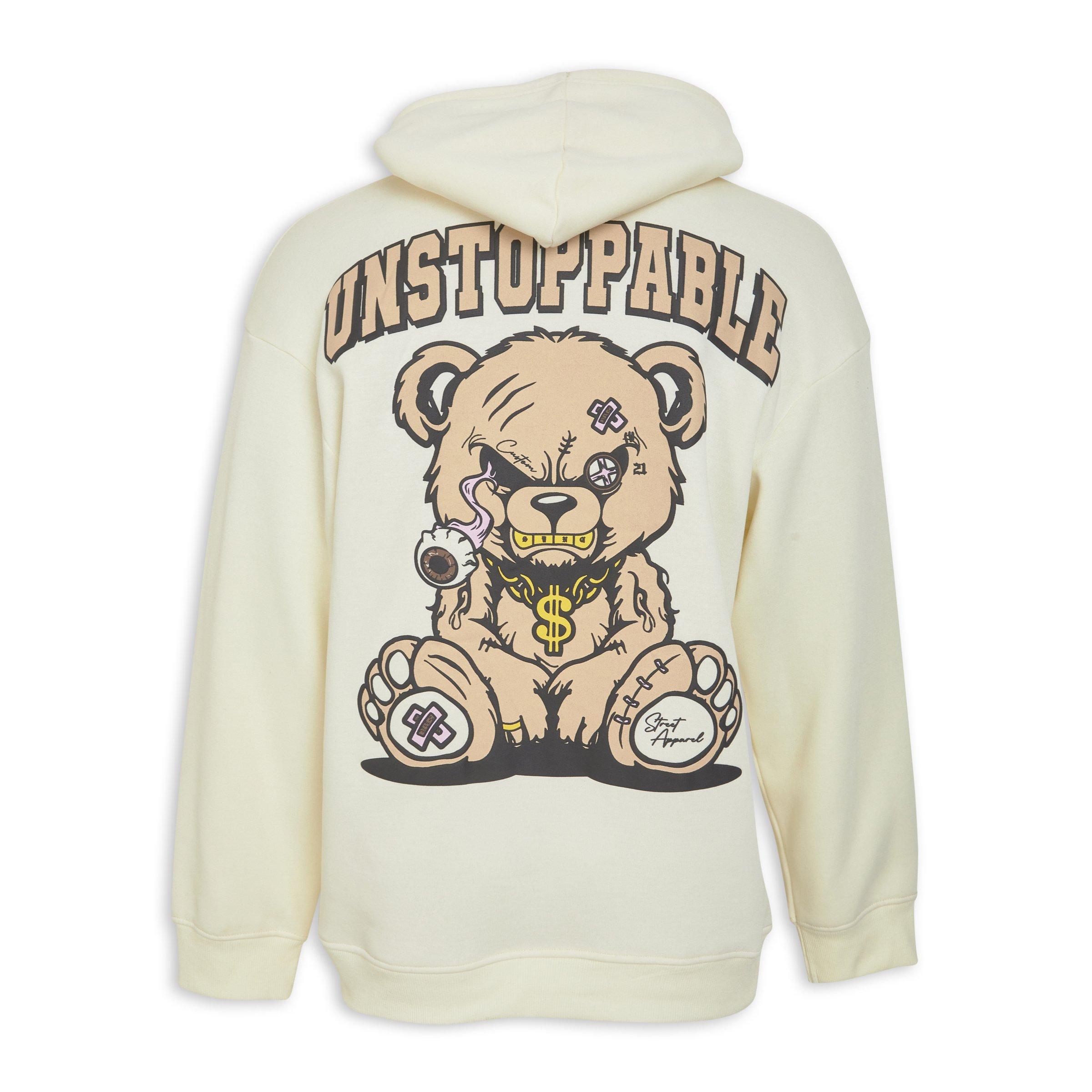 Ecru oversized hoodie (3191930) | Identity X Sync