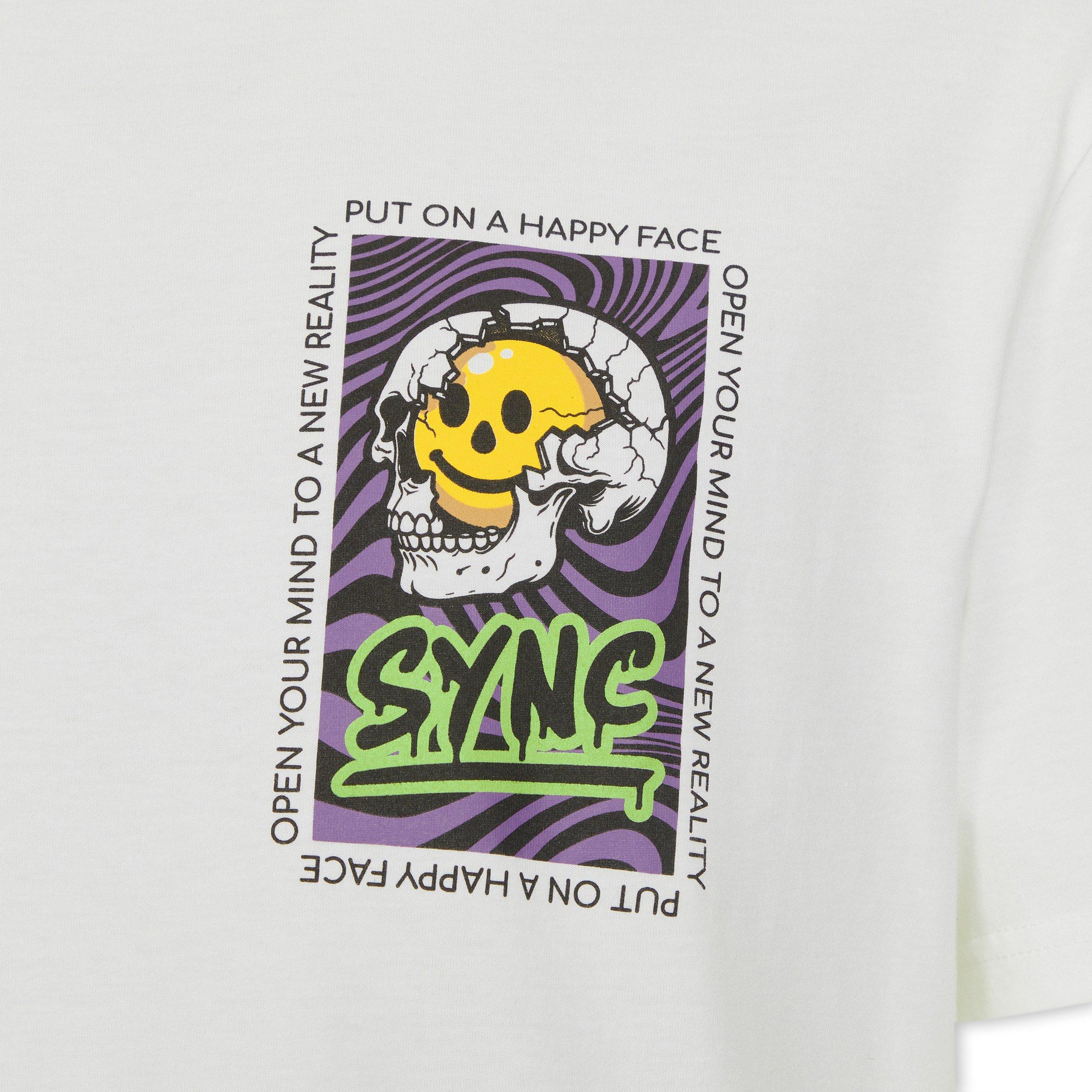 White back and front t-shirt (3192401) | Identity X Sync