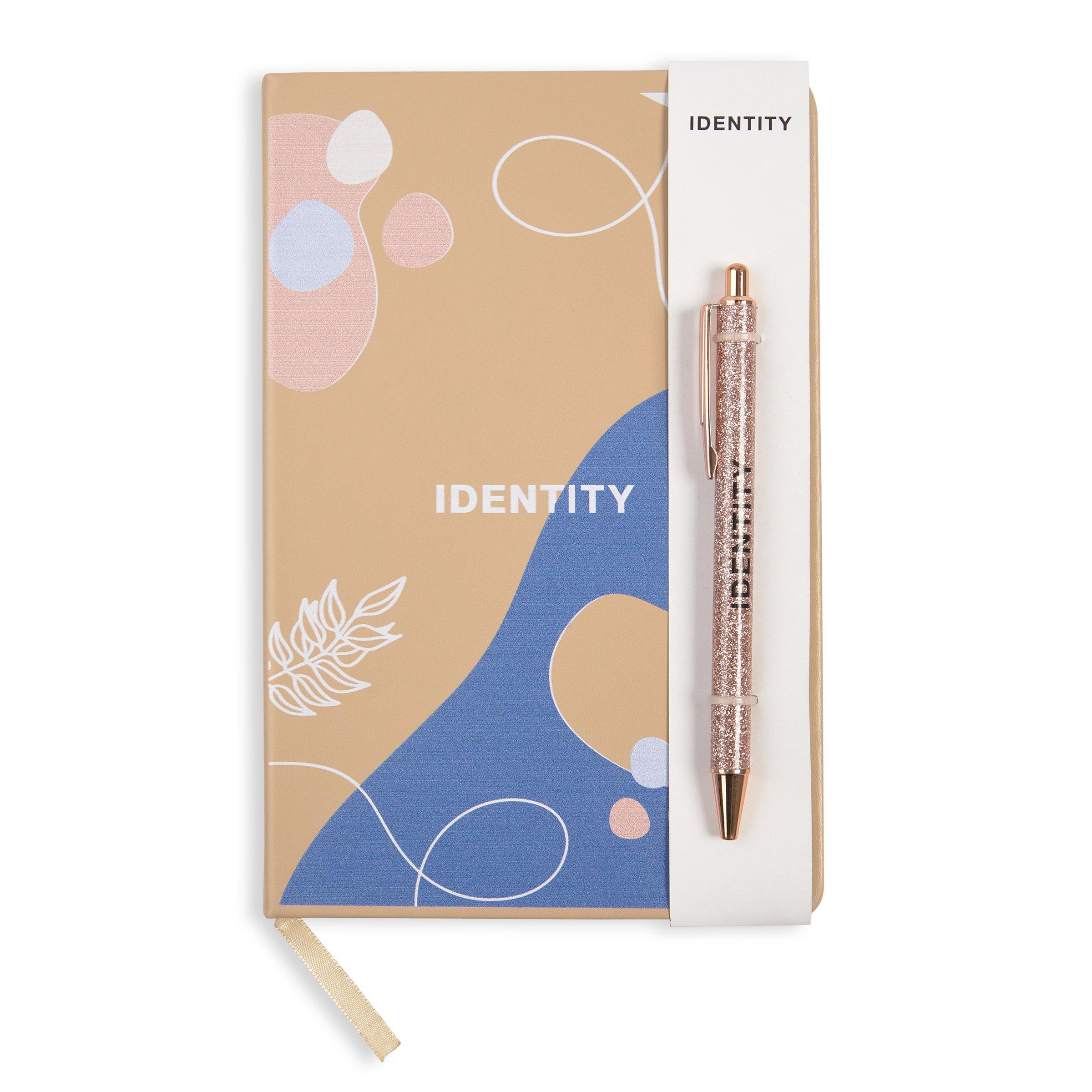 Colourblocked Notebook and Pen (3192638) | Identity