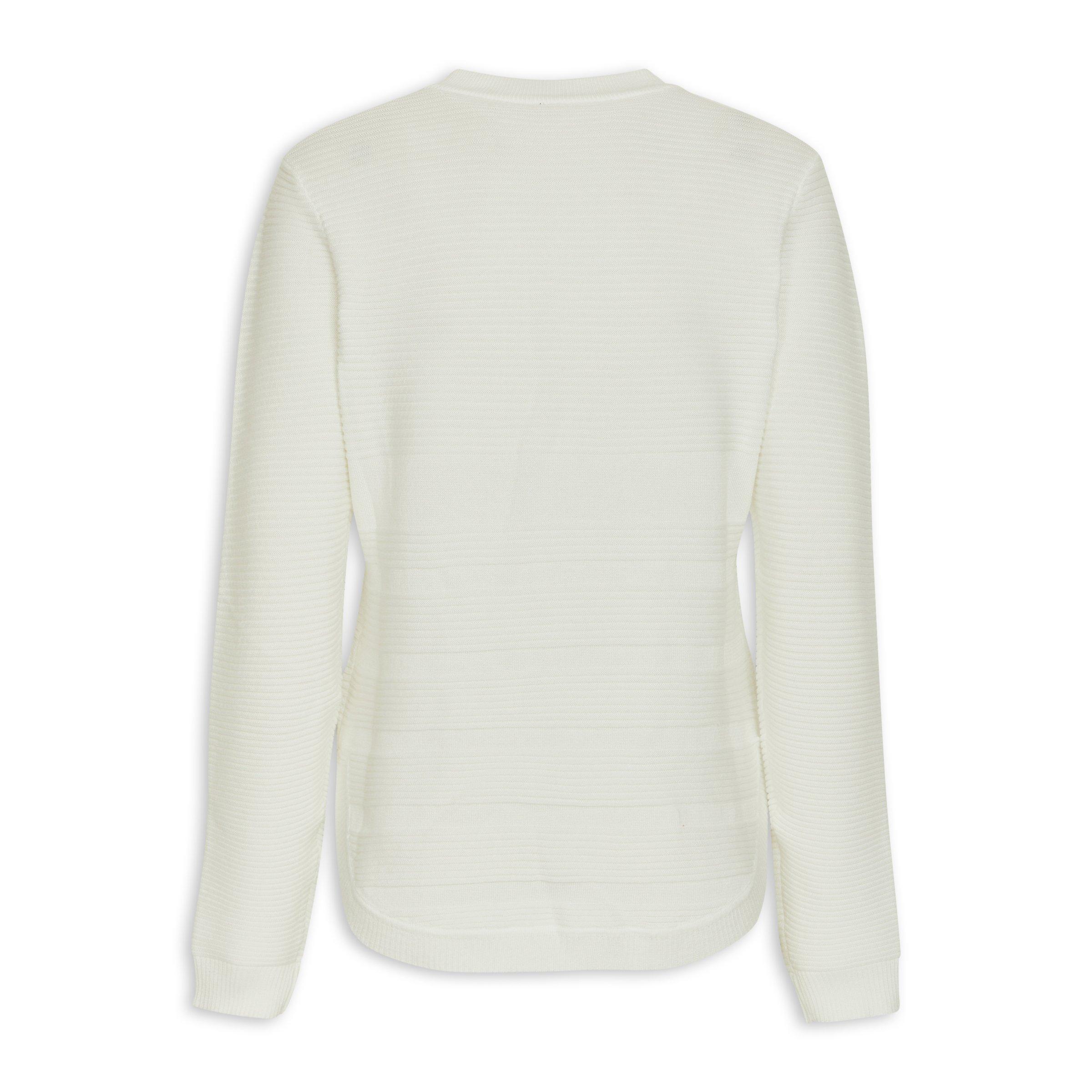 White Jersey with Round Hem (3193277) | Identity