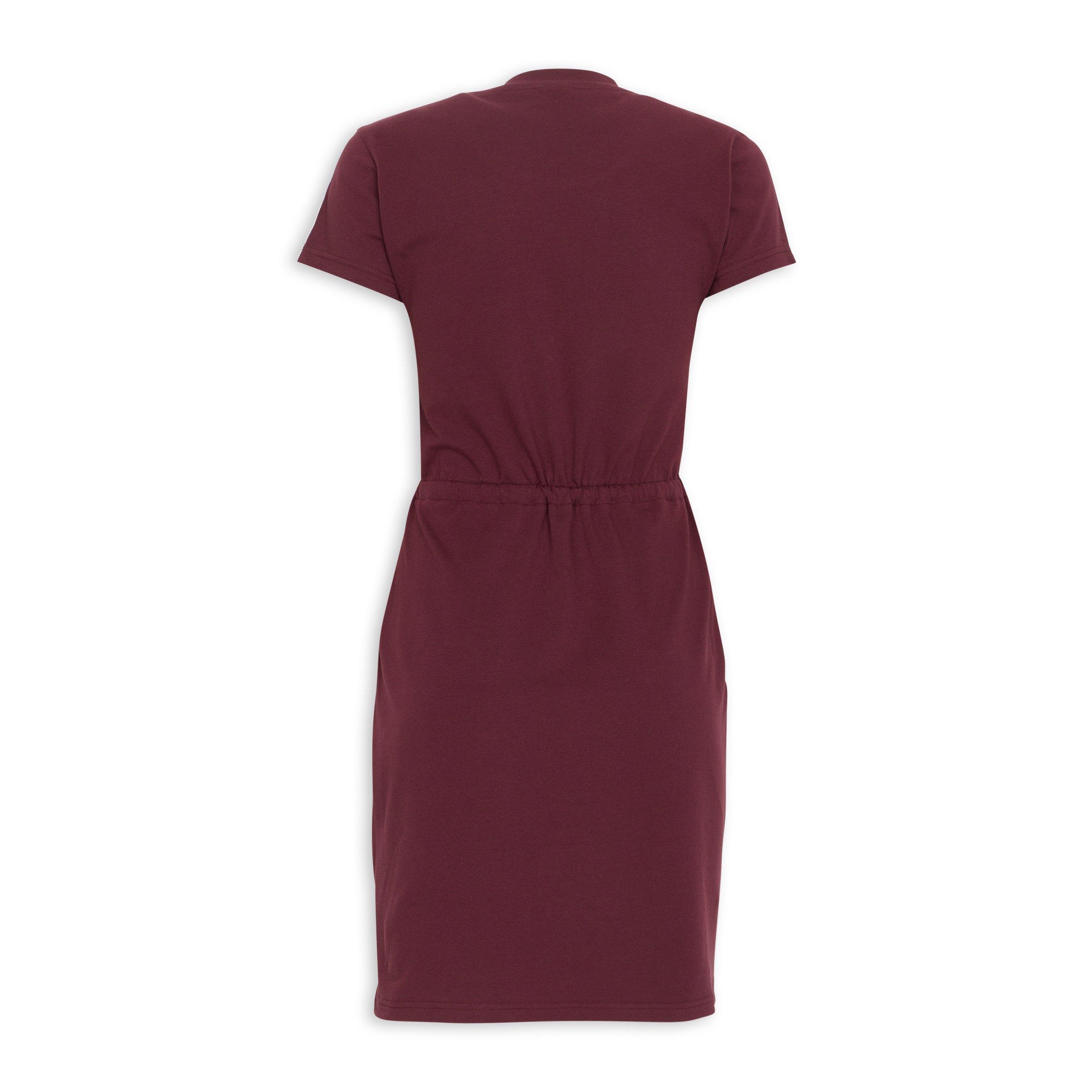 Red Bodycon Dress with Drawstrings (3193541) | Identity