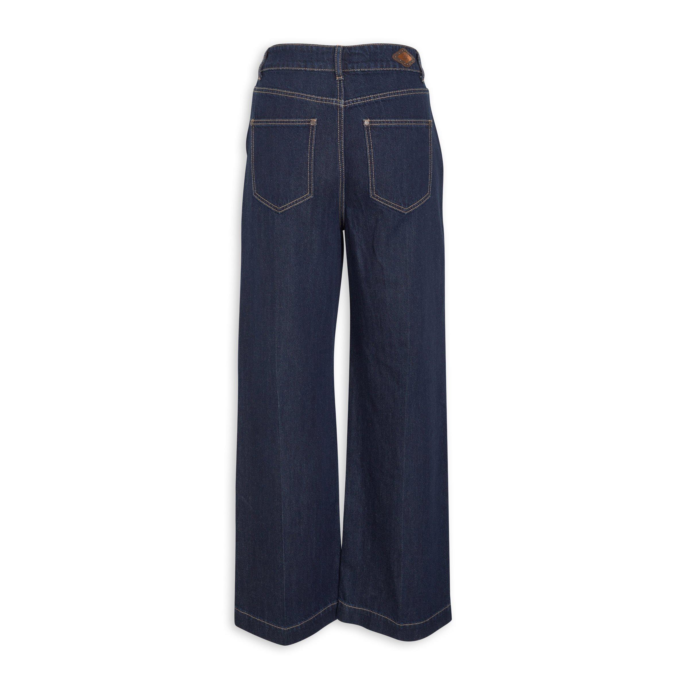 Navy Wide Leg Jeans (3194019) | Ginger Mary