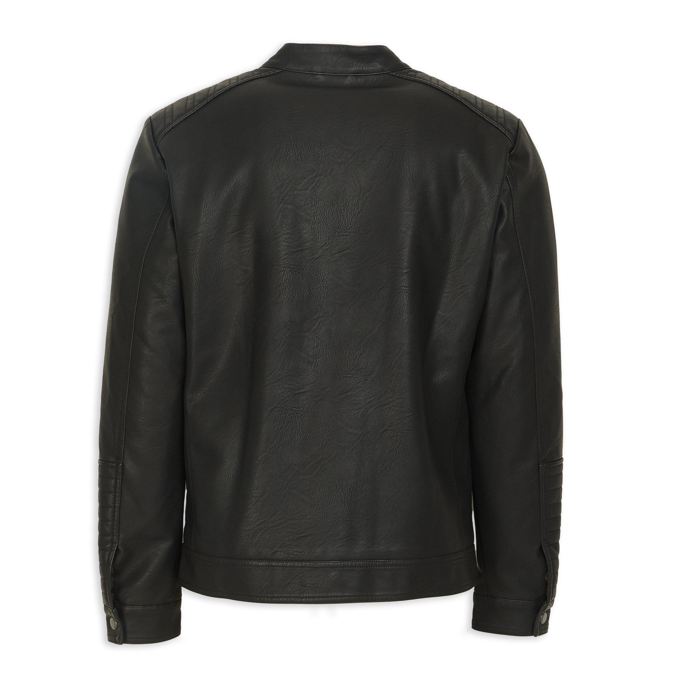 Black Biker Jacket (3194258) | Identity