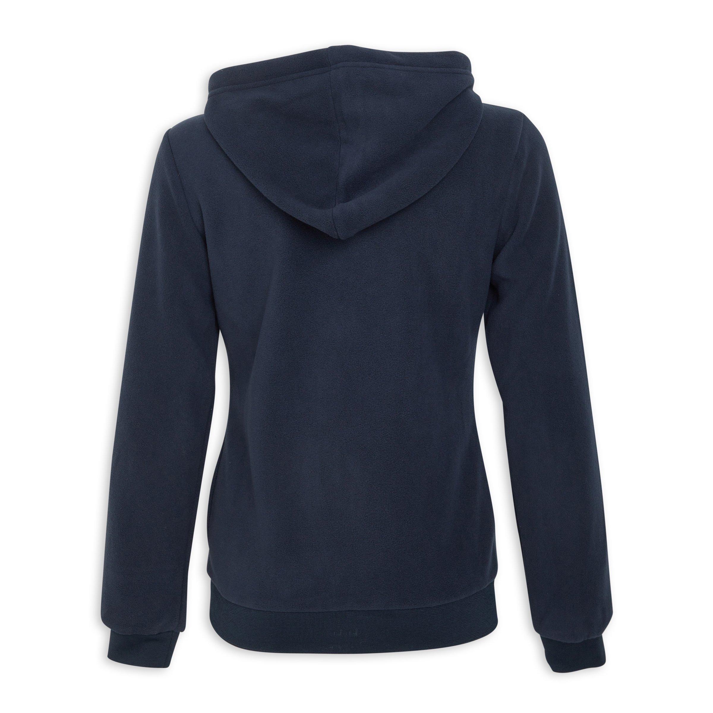 23HOODIE NAVY VALLAD 〈L〉 Navy Zip Through Hoodie (3194260) | Identity