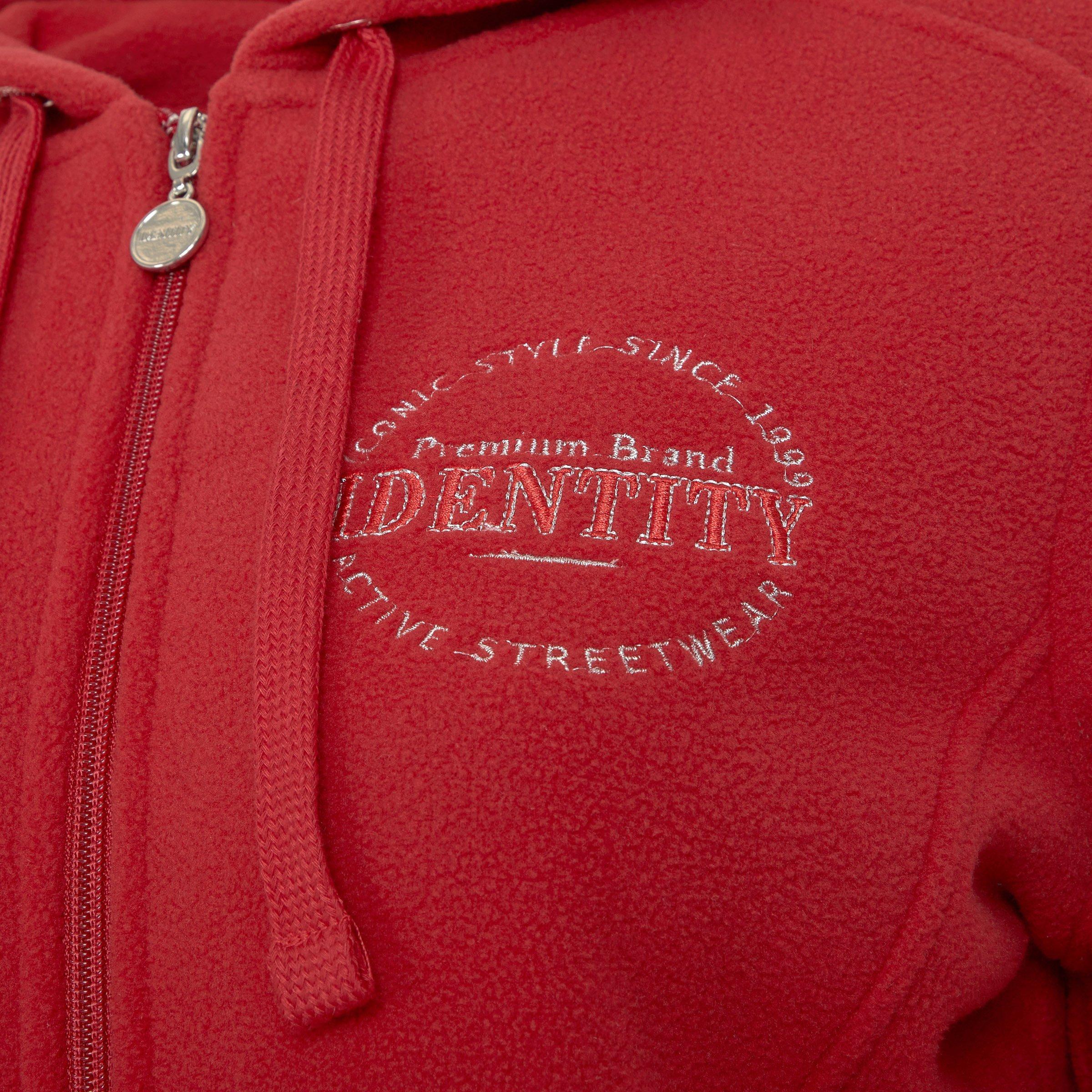 Red Zip-through Hoodie (3194284) | Identity