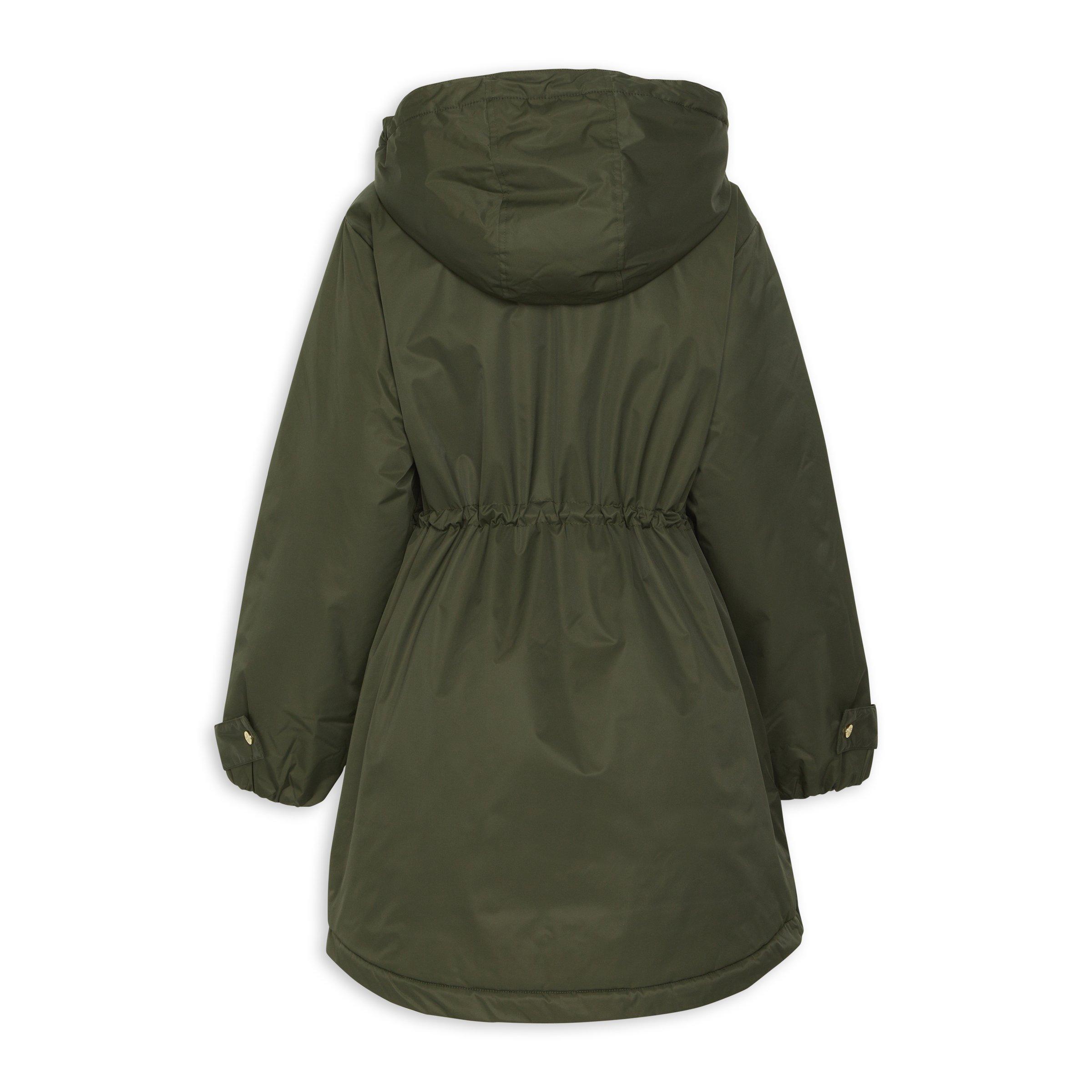 Khaki Green Parka Jacket (3194324) | Ginger Mary