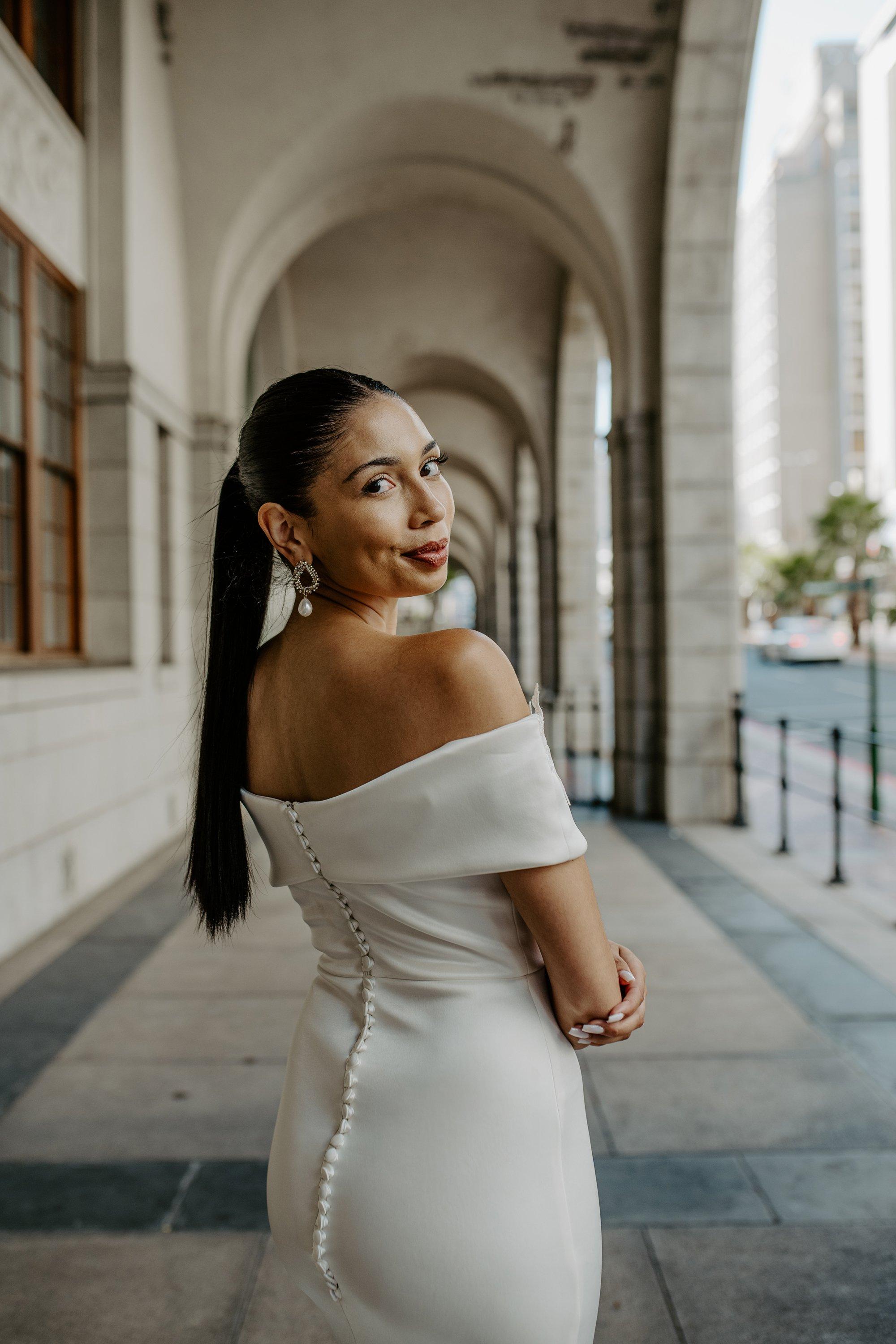 Bardot ivory dress sales